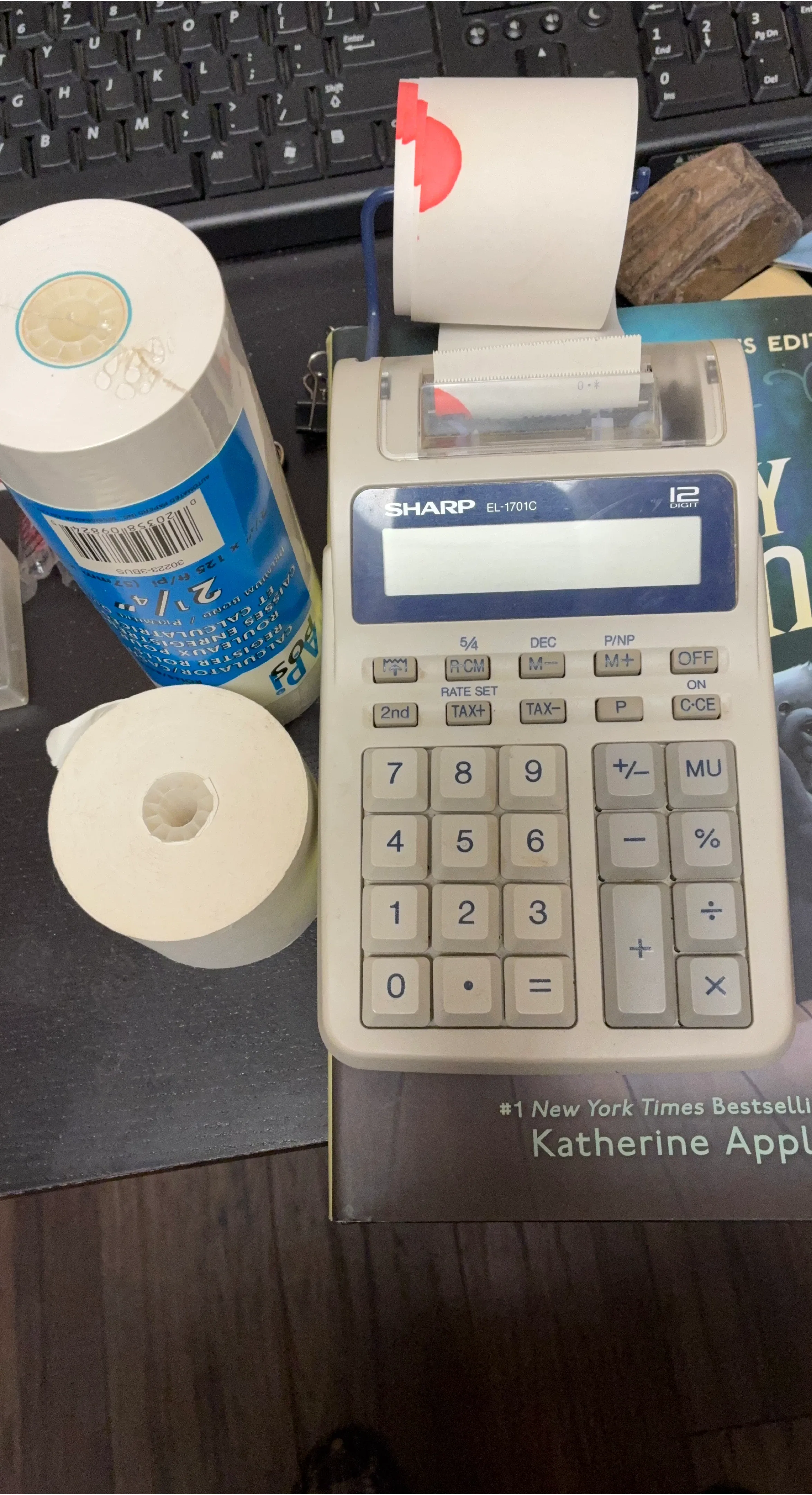 Sharp EL-1701C Calculator