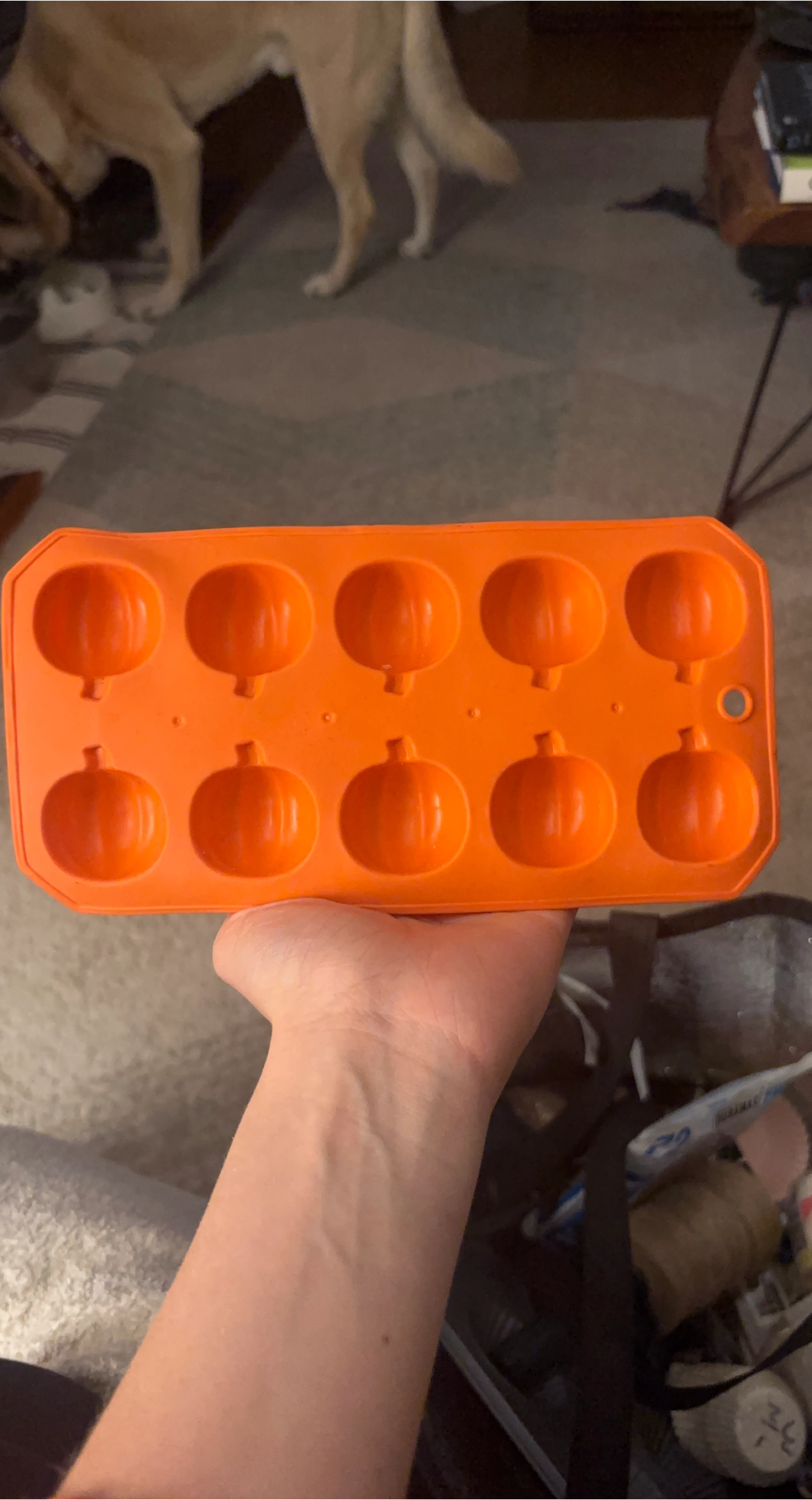 Orange Pumpkin Silicone Mold