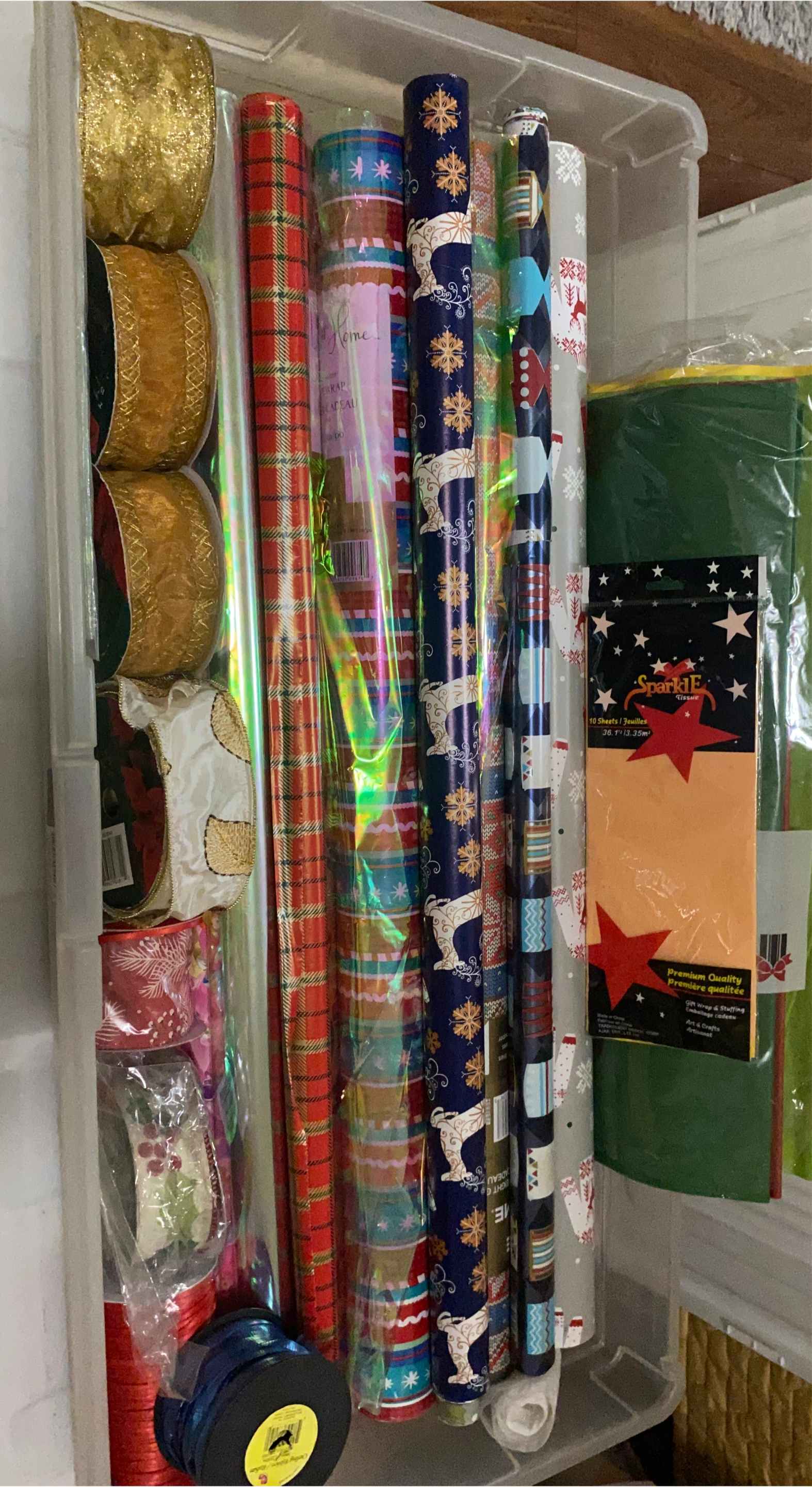 Wrapping Paper & Ribbon Set