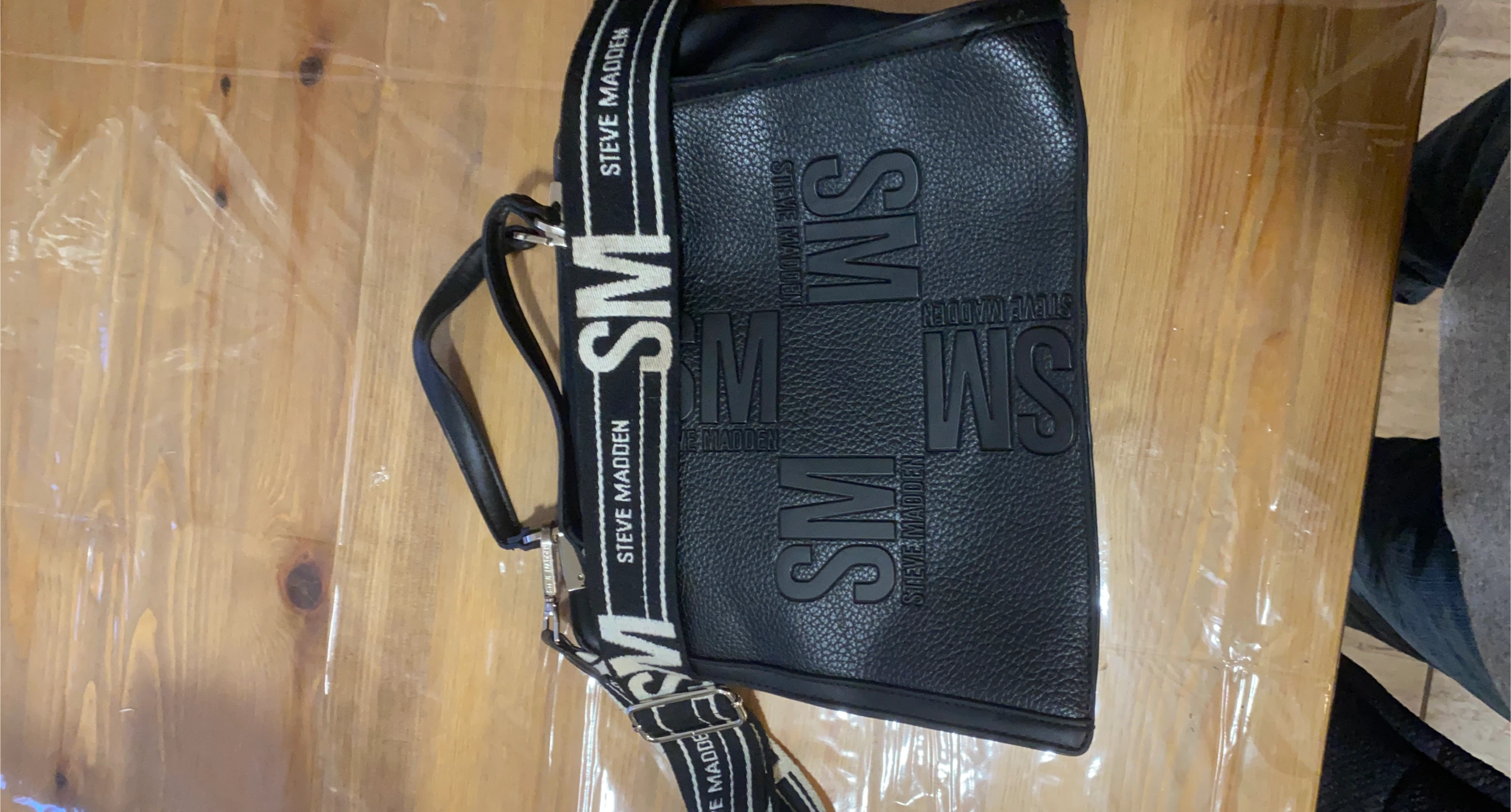 Steve Madden Black Crossbody Bag