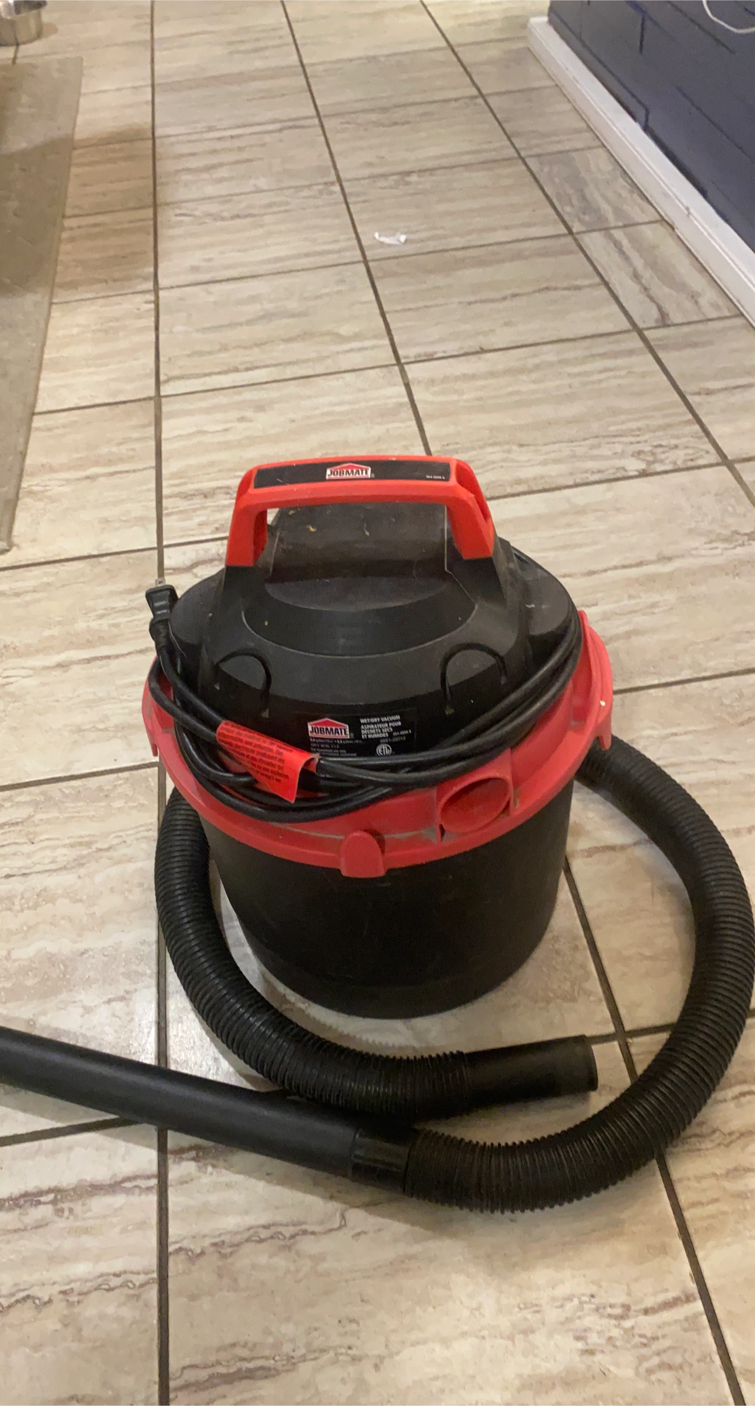 Jobmate Wet/Dry Vacuum