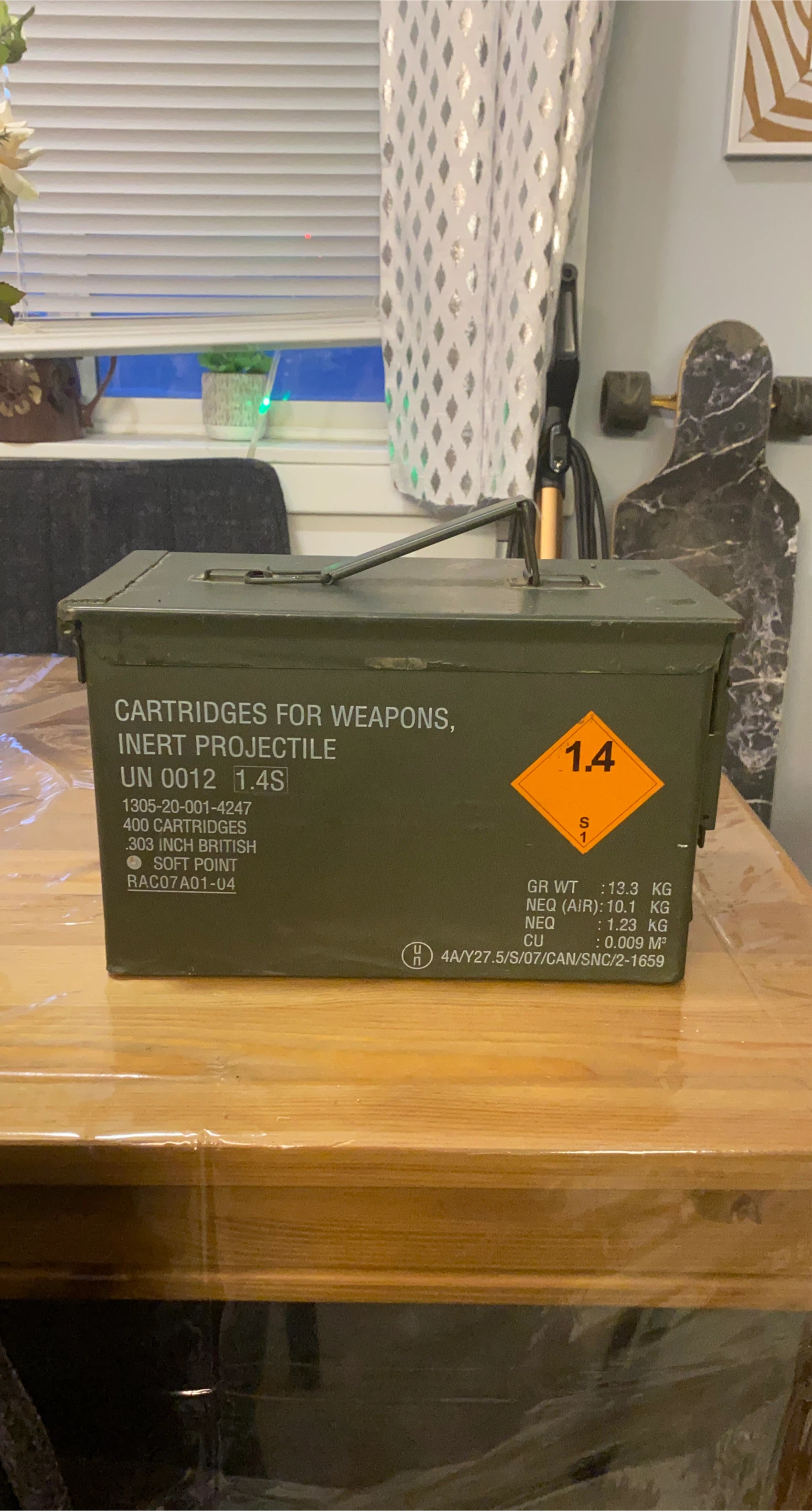 Ammunition Box - Inert Projectile