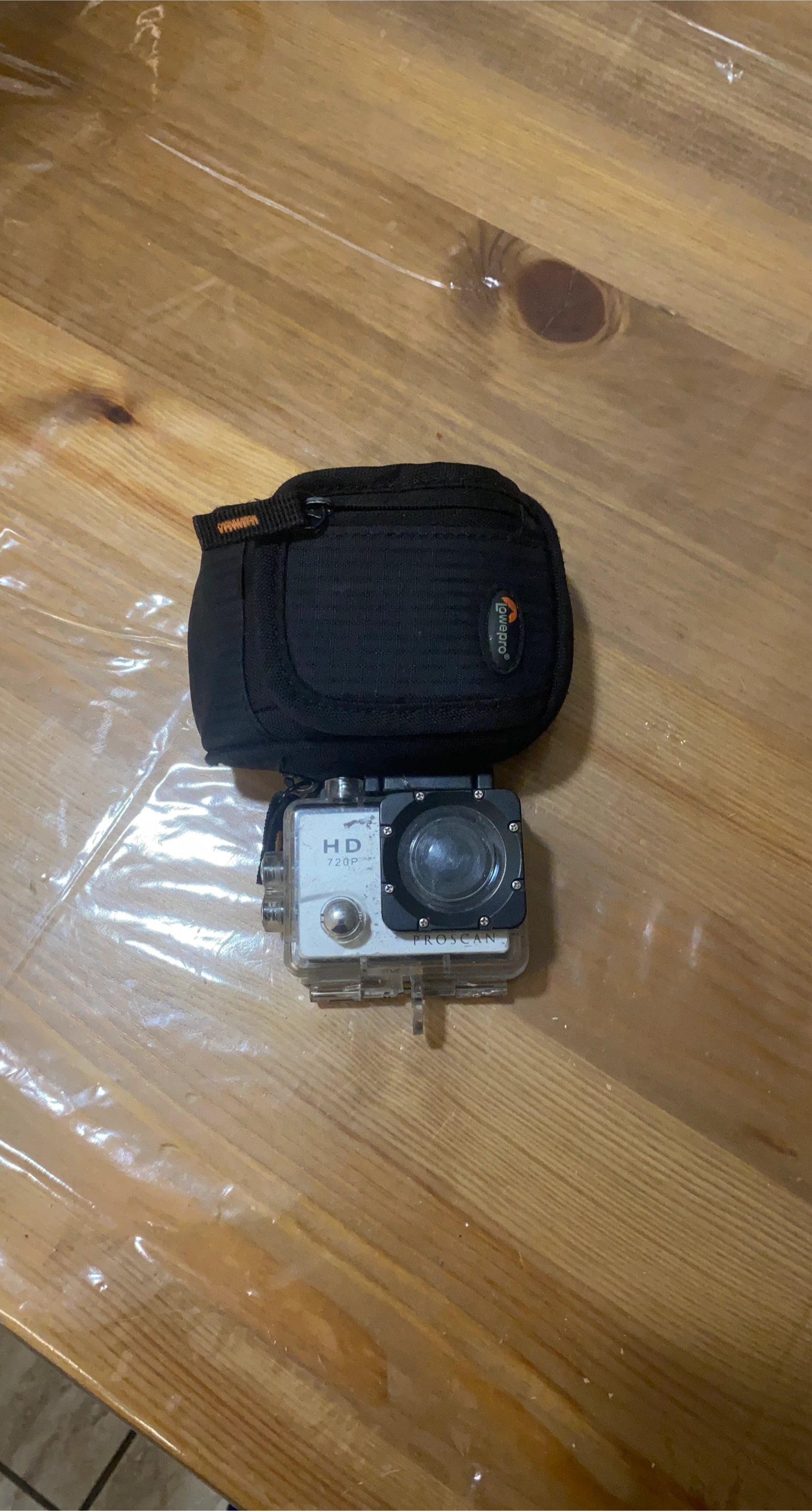 Proscan HD 720p Action Camera with Lowepro Case