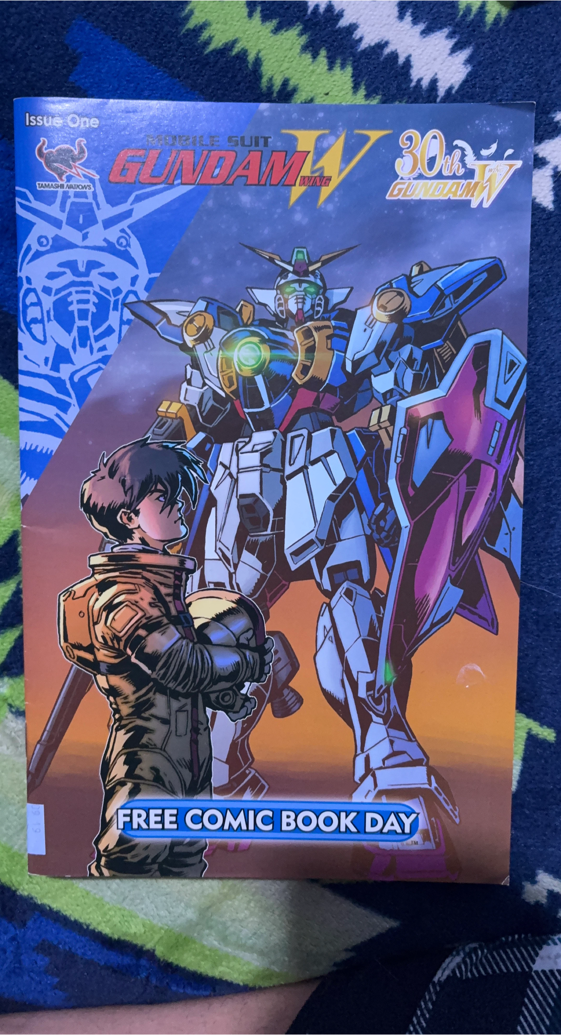 Mobile Suit Gundam Wing Issue One Comic Book