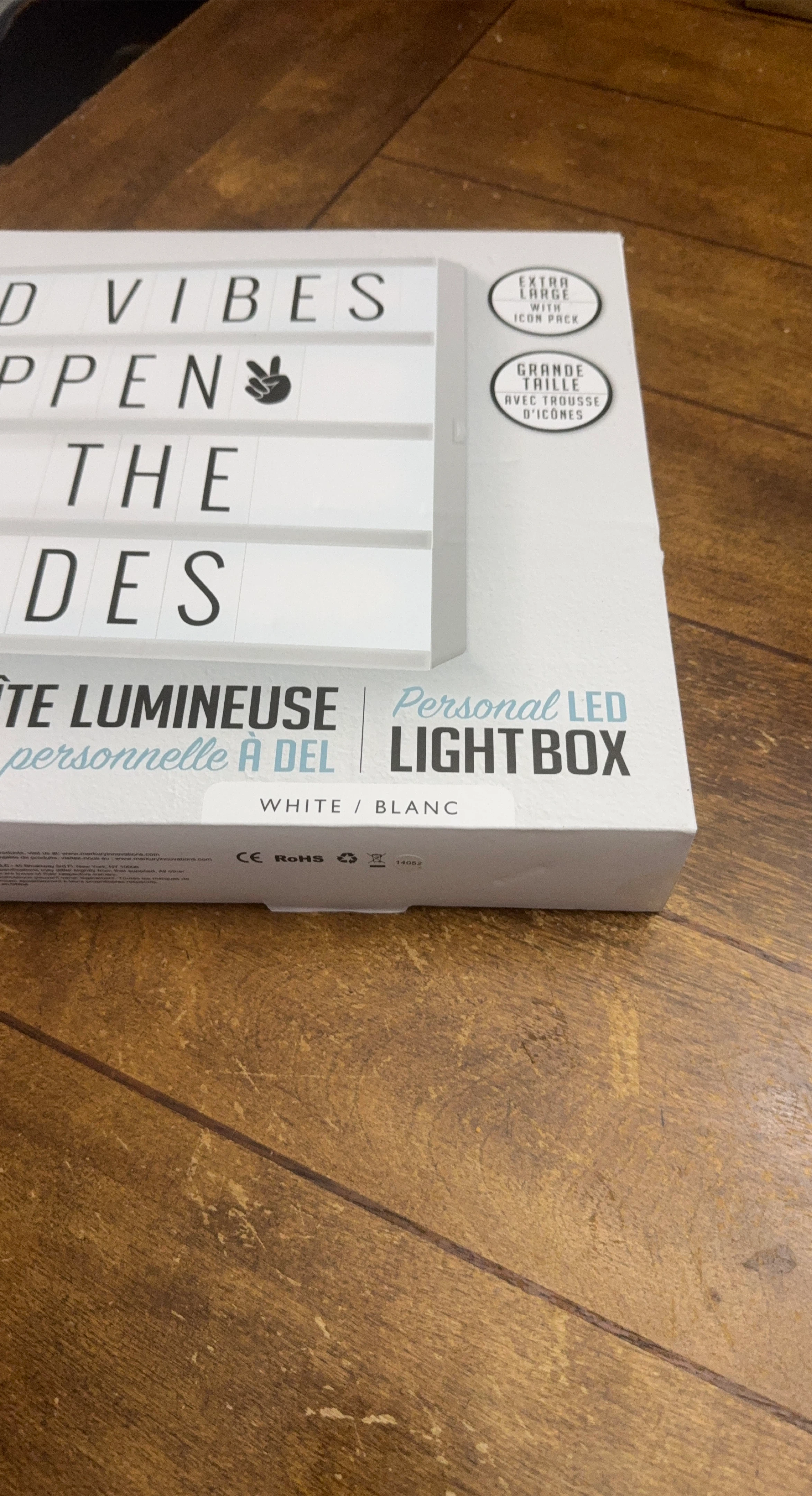 Large Personal LED Light Box - New image indicator(1)