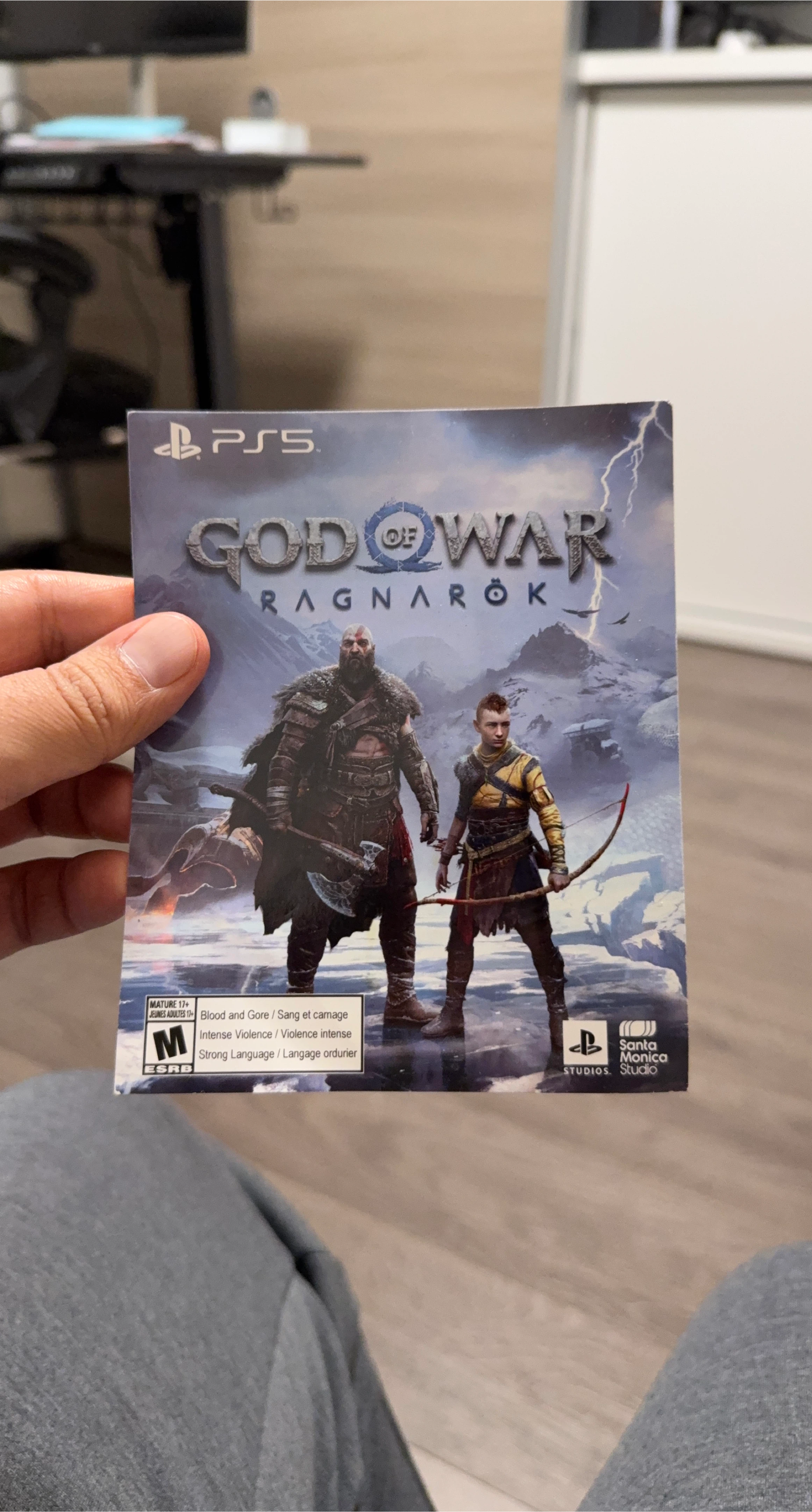 God of War Ragnarok PS5 Game Code
