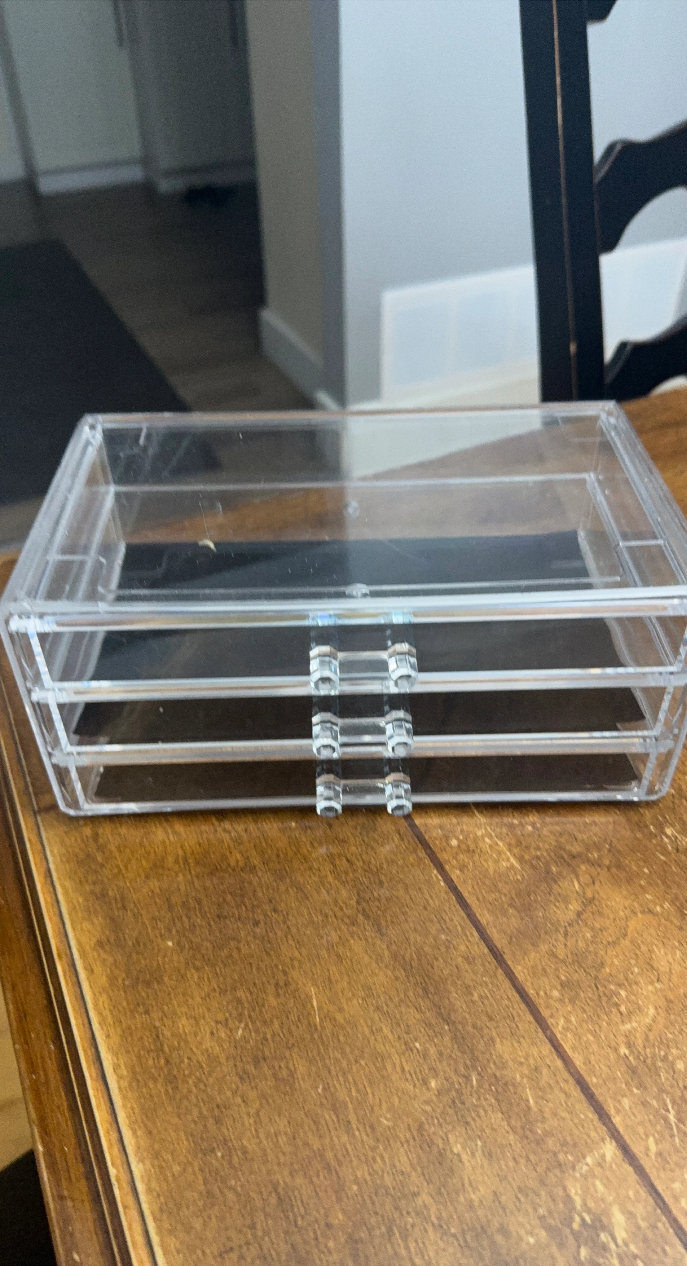 Acrylic 3-Drawer Organizer