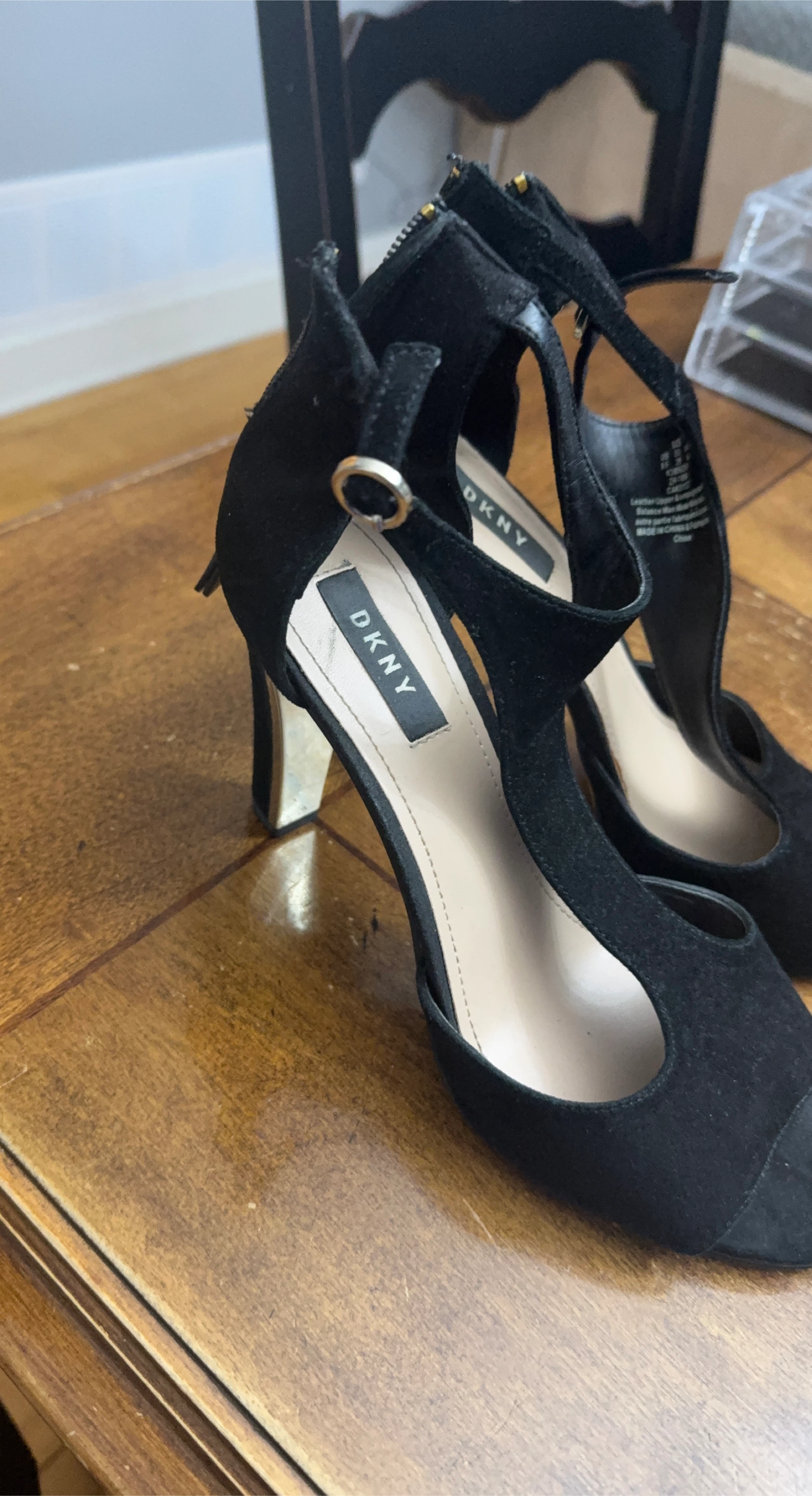 DKNY Black Heels - Size 8.5