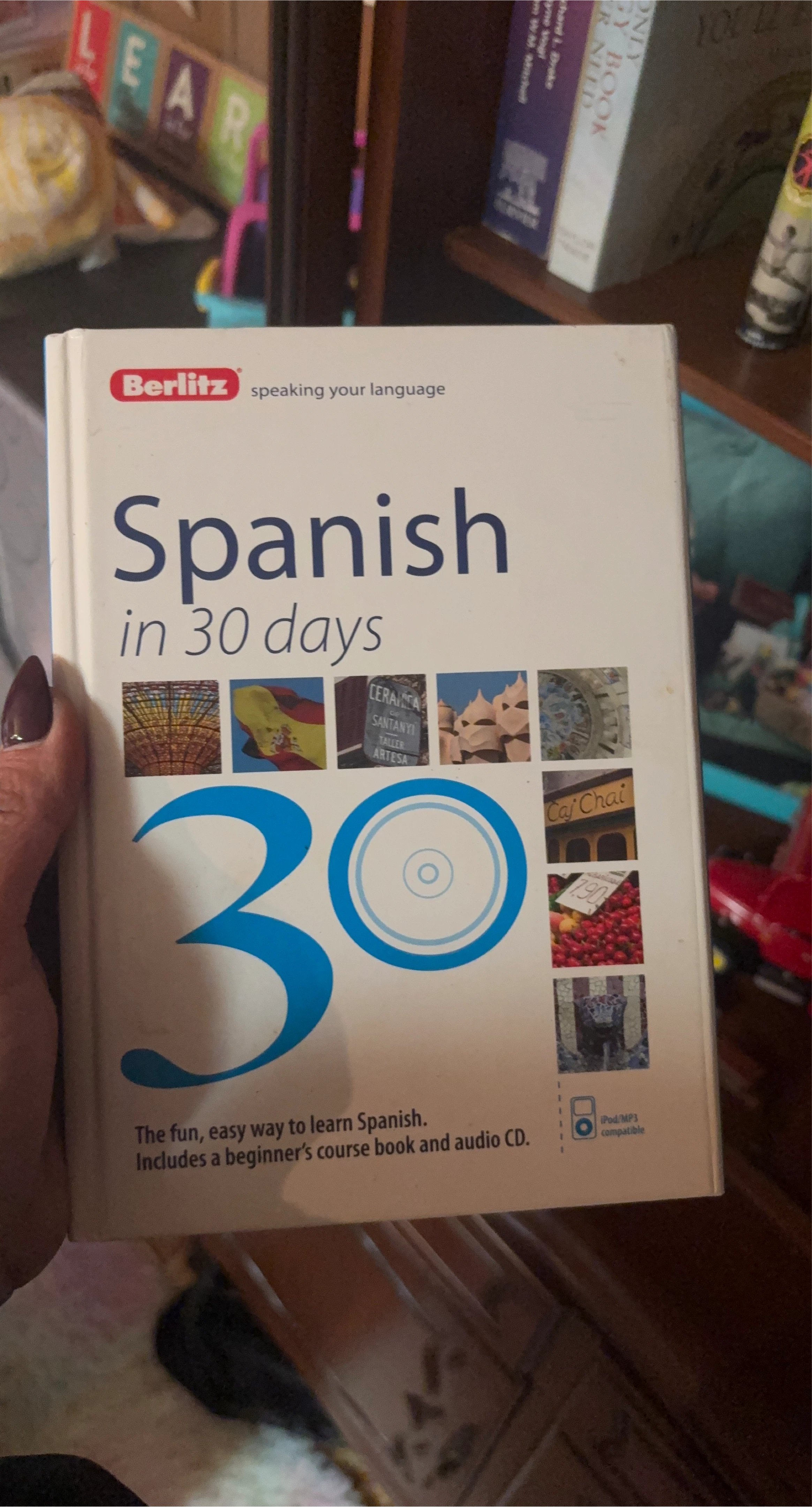 Berlitz Spanish in 30 Days Book