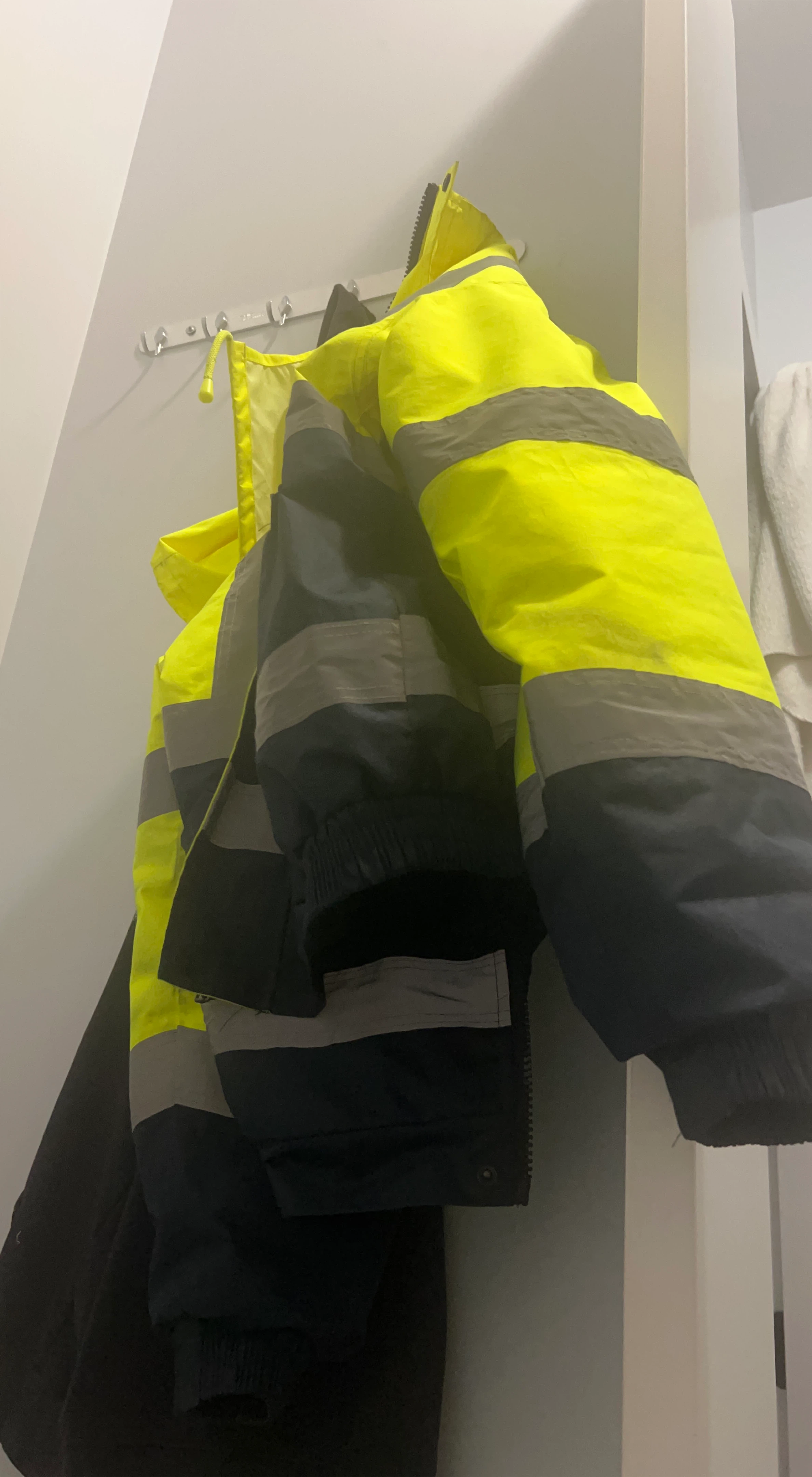 Hi-Vis Safety Jacket - Yellow & Black