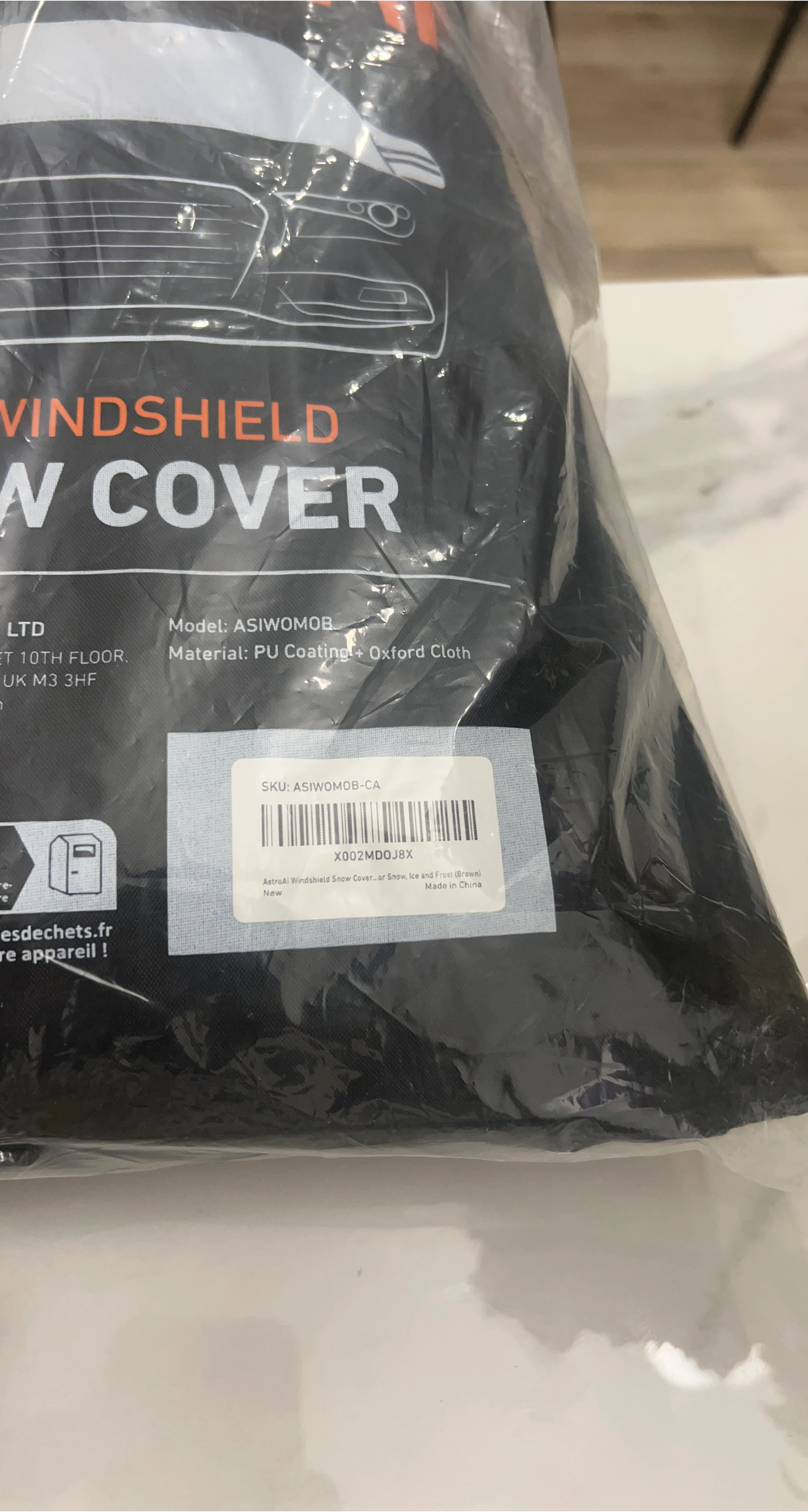 New AstronAI Car Windshield Snow Cover image indicator(5)