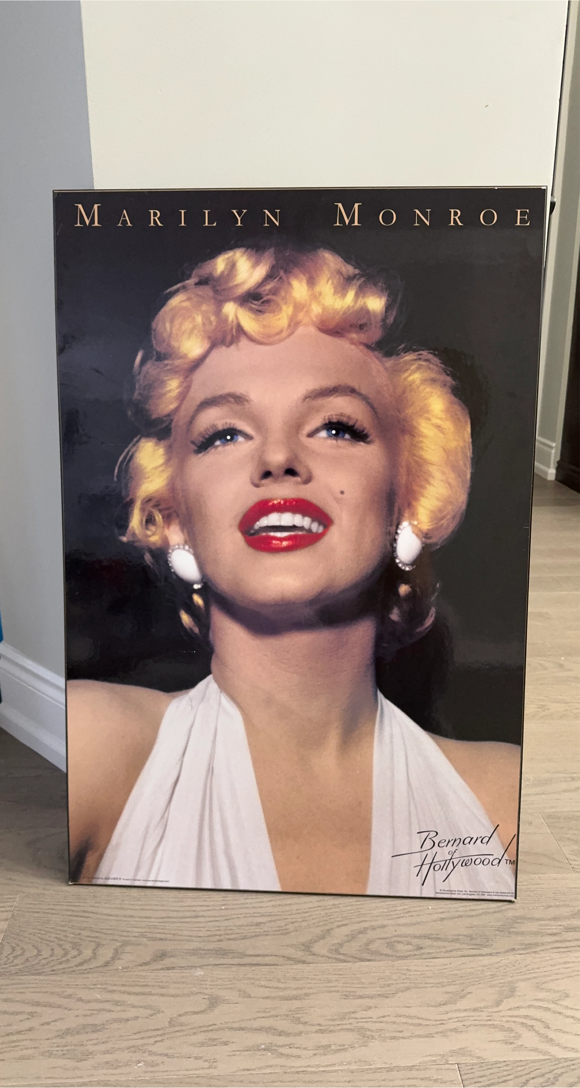 Marilyn Monroe Bernard of Hollywood Framed Poster
