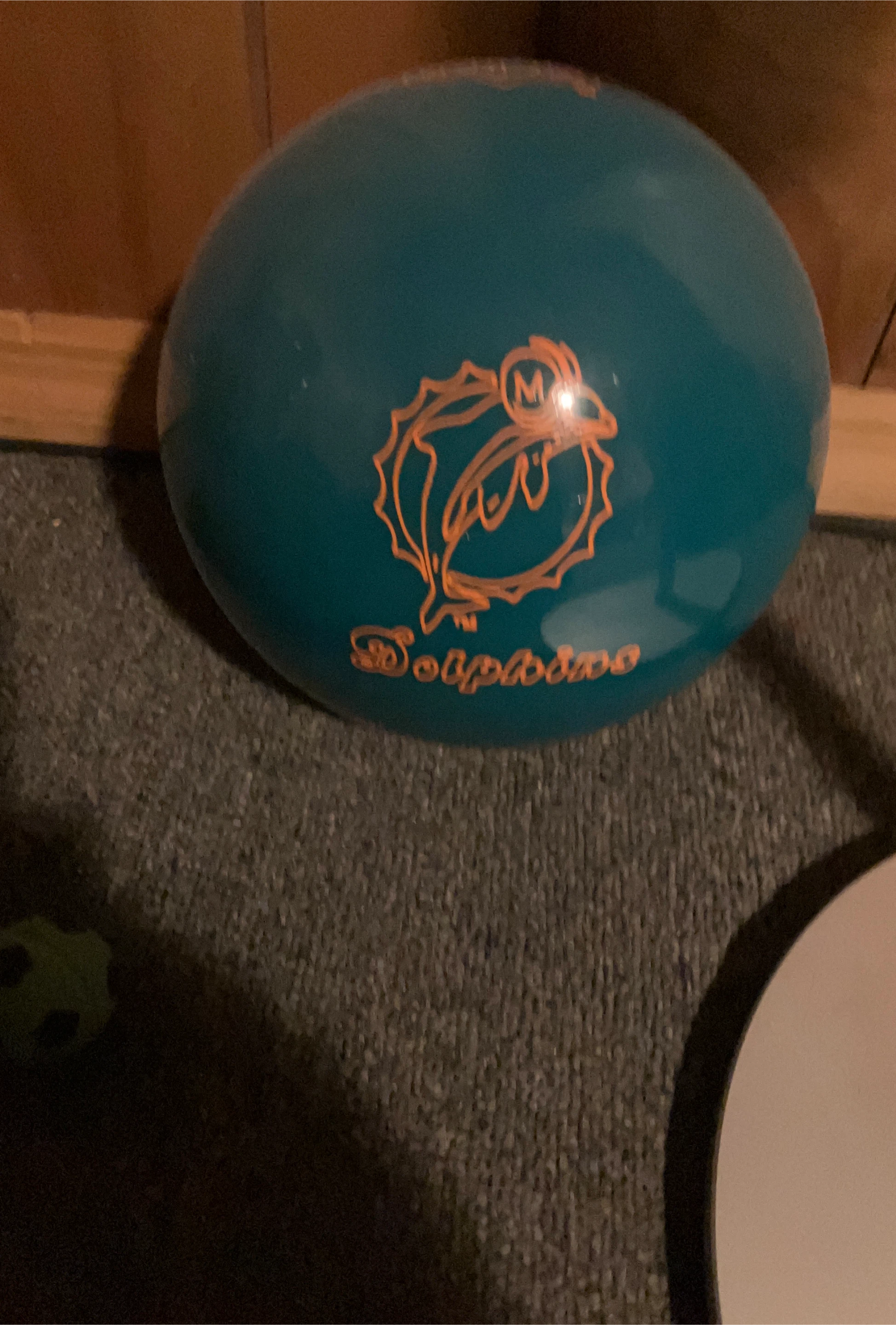 Miami Dolphins Bowling Ball