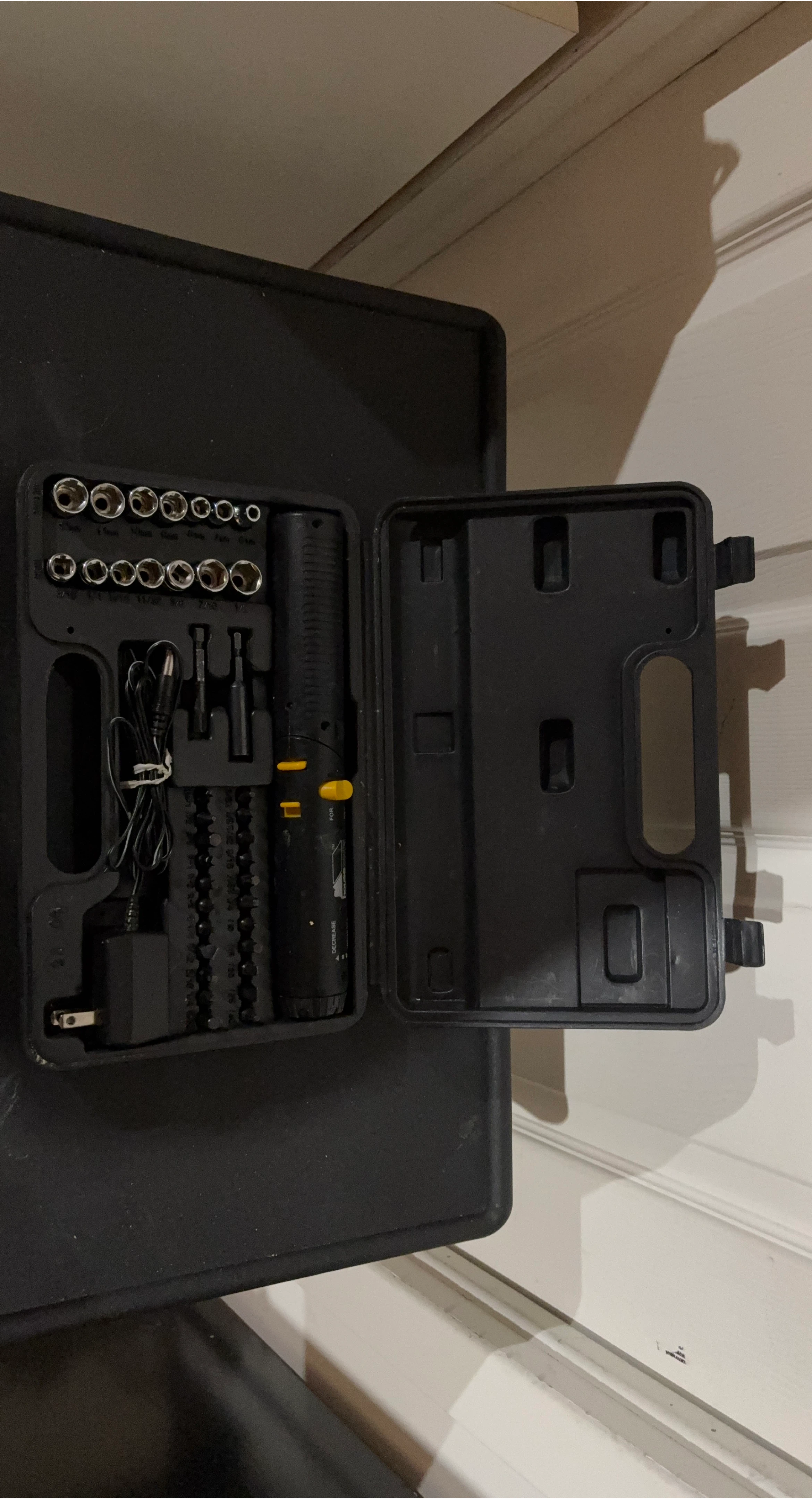 Cordless Screwdriver Set with Case