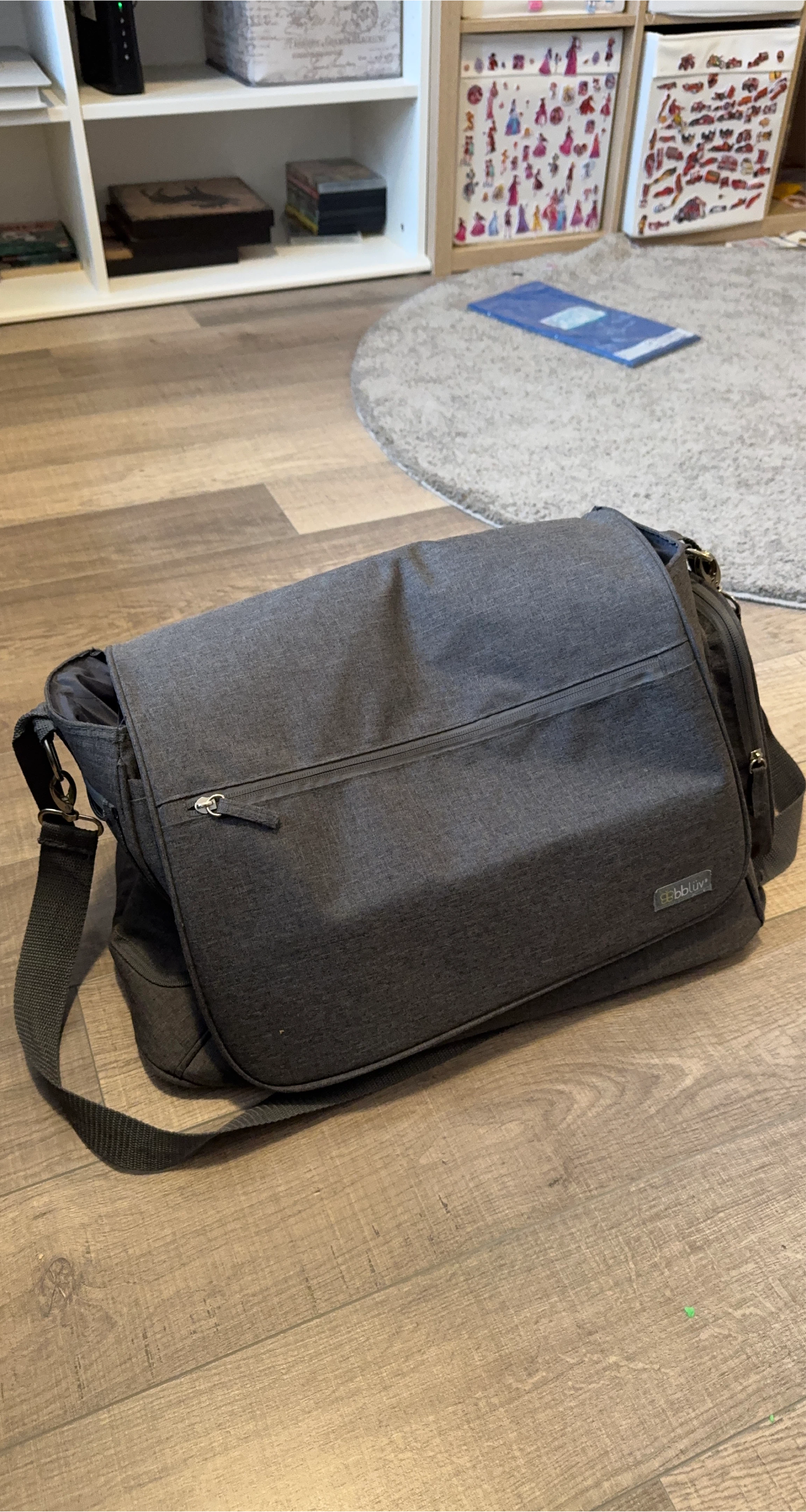 Okkatots Diaper Bag - Grey