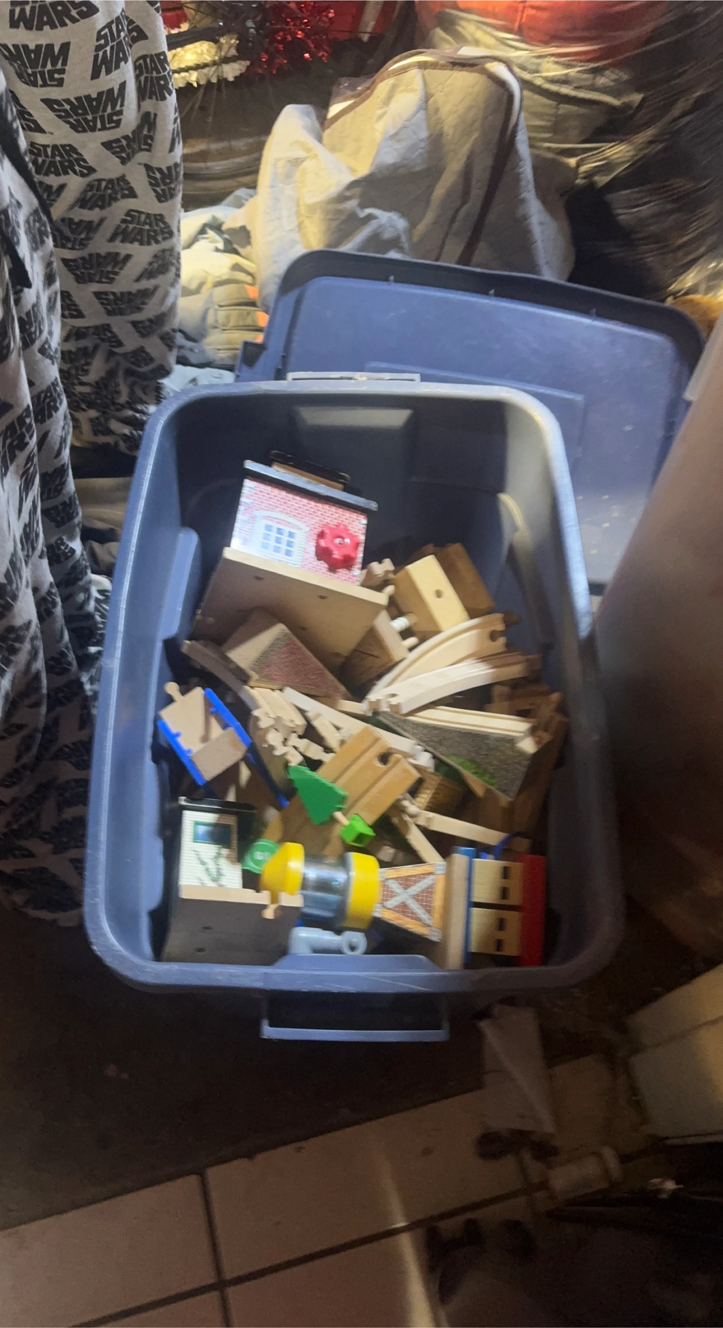 Mixed Wooden Train Set