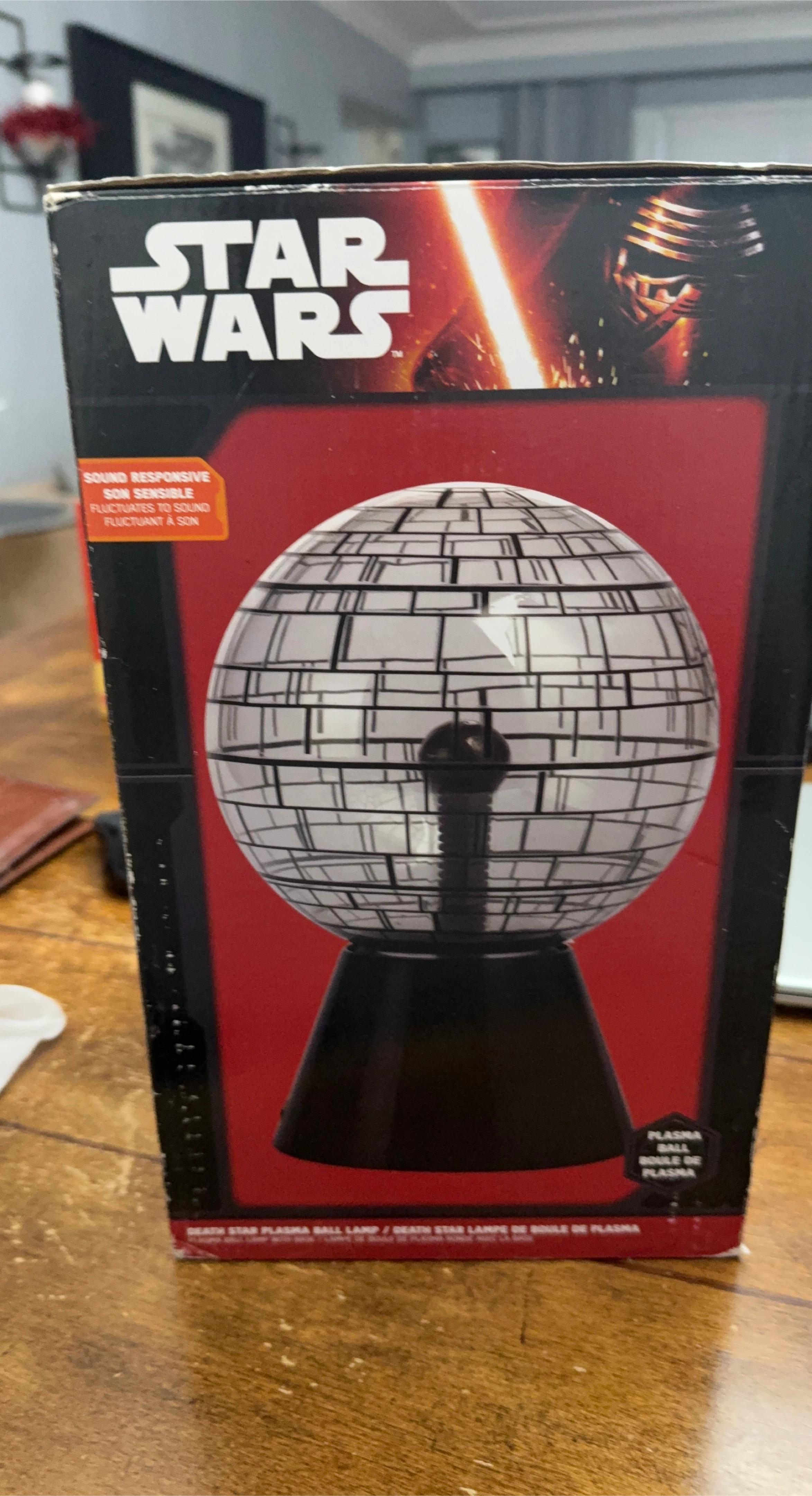 Star Wars Death Star Plasma Ball Lamp