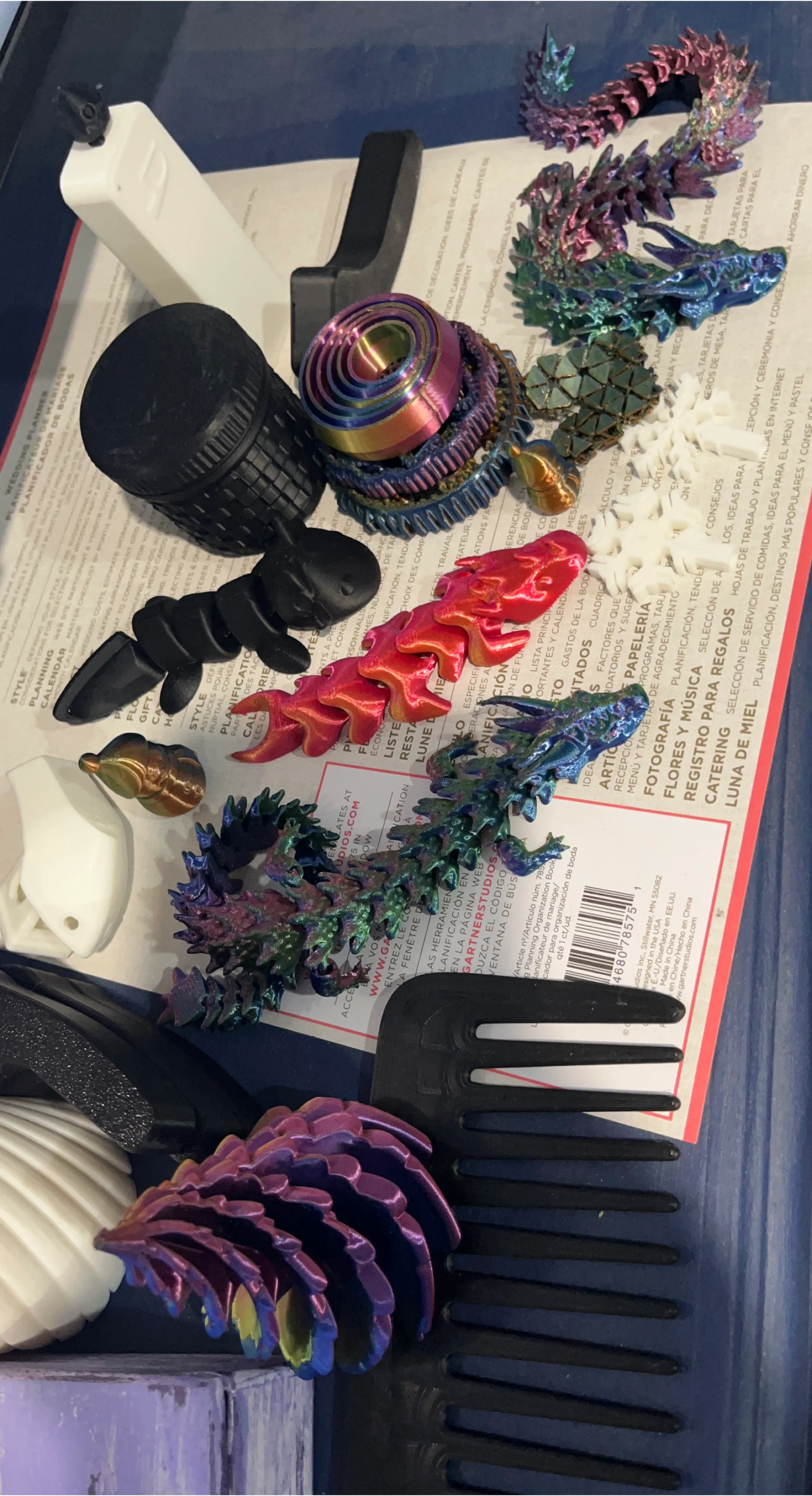 Assorted 3D Printed Items