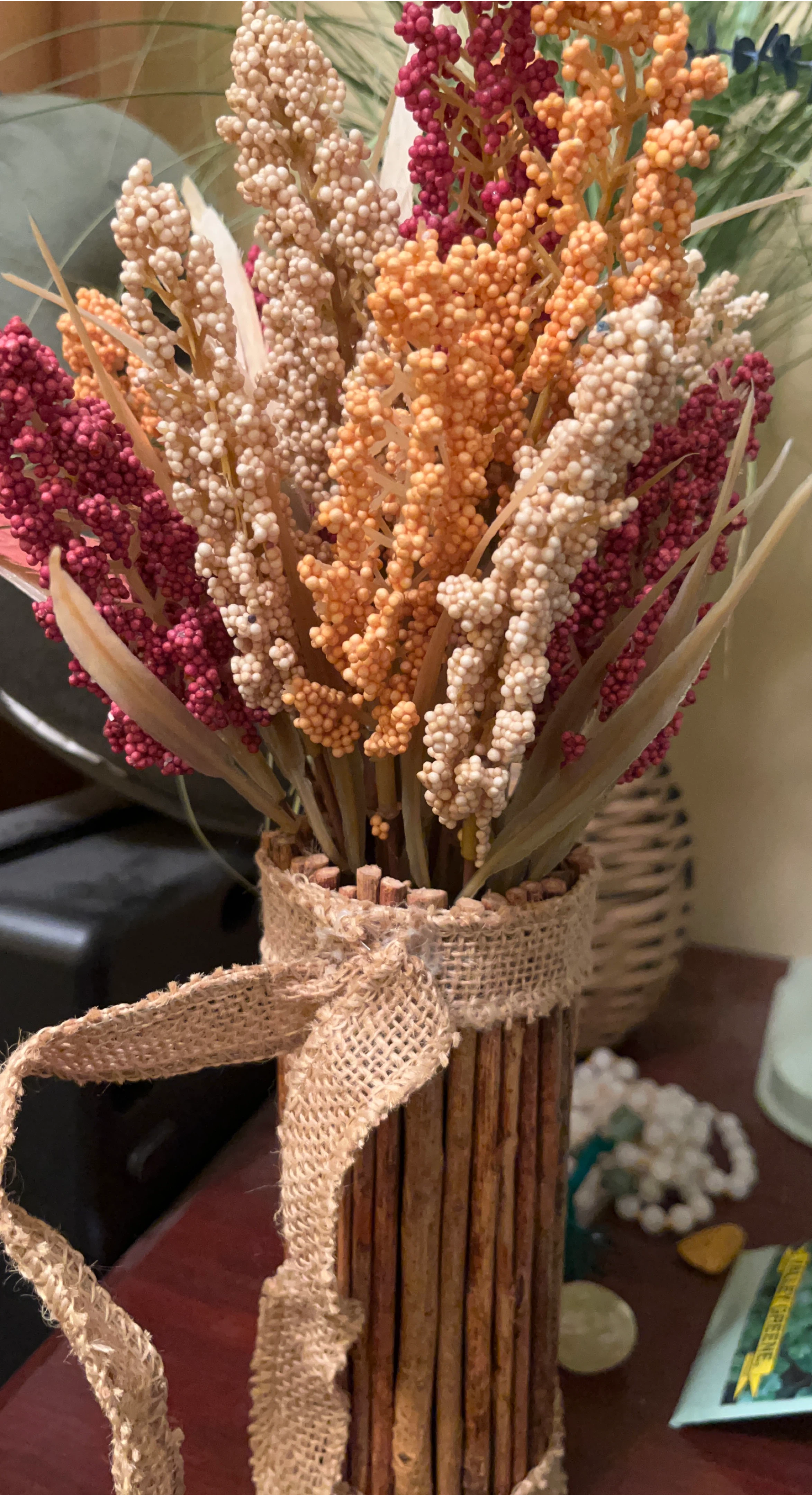 Decorative Faux Floral Arrangement