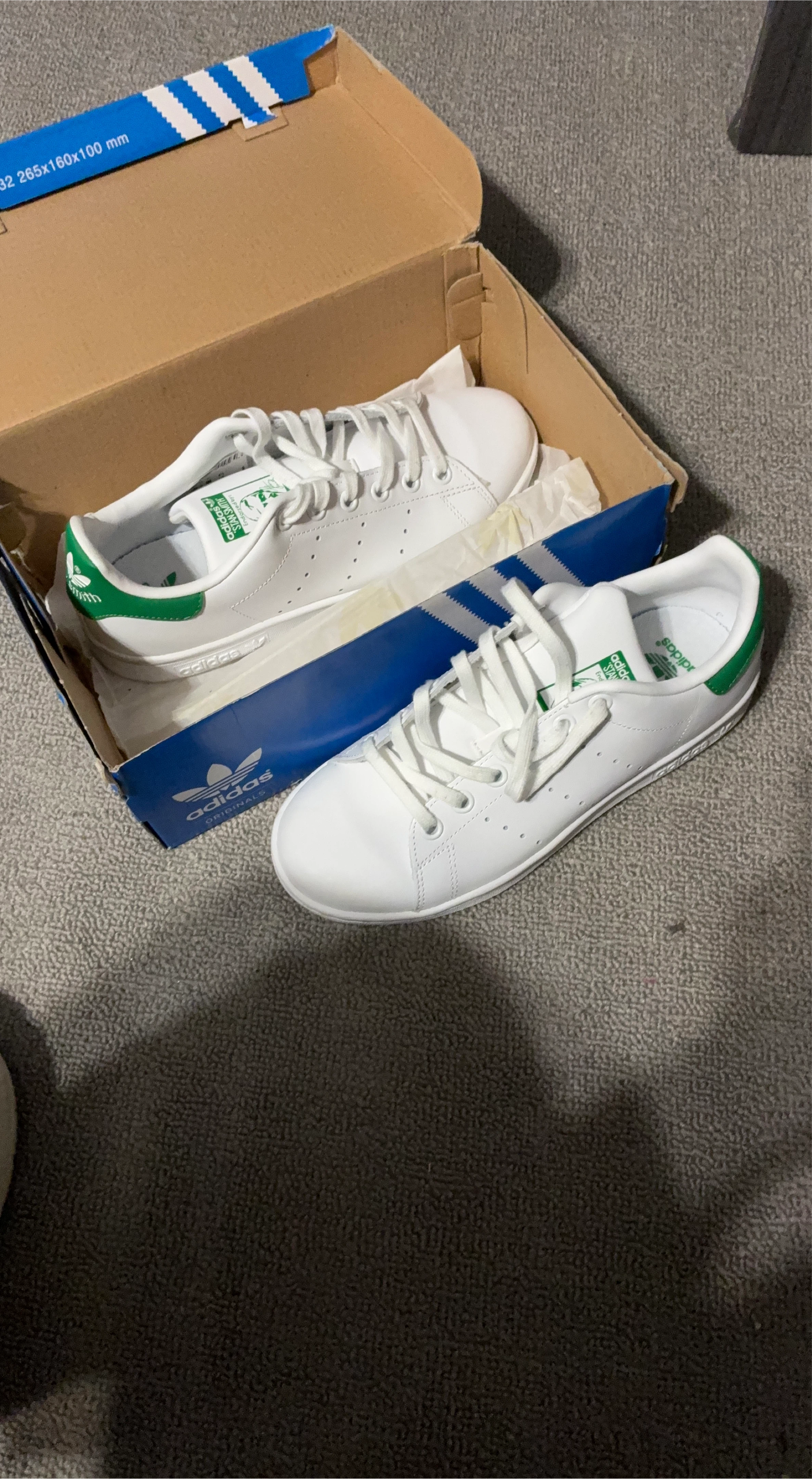 Adidas Stan Smith White/Green Sneakers