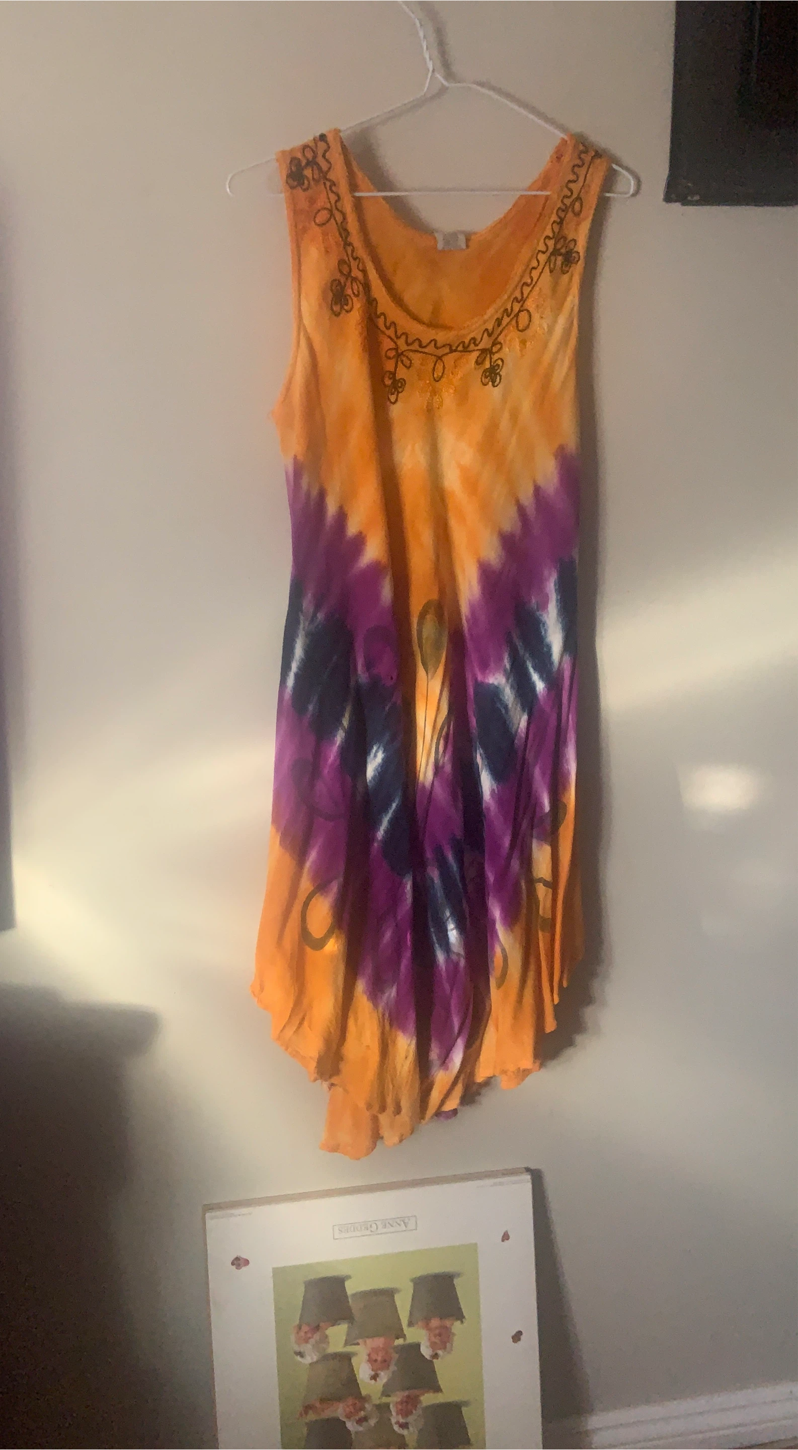 Tie Dye Sleeveless Dress