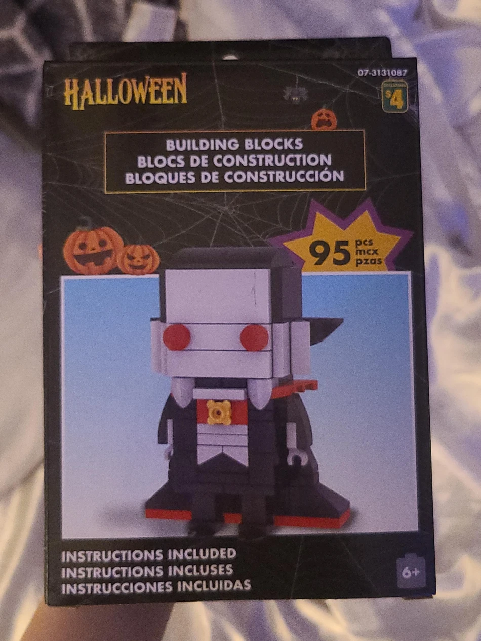 Halloween Building Blocks - Vampire, New