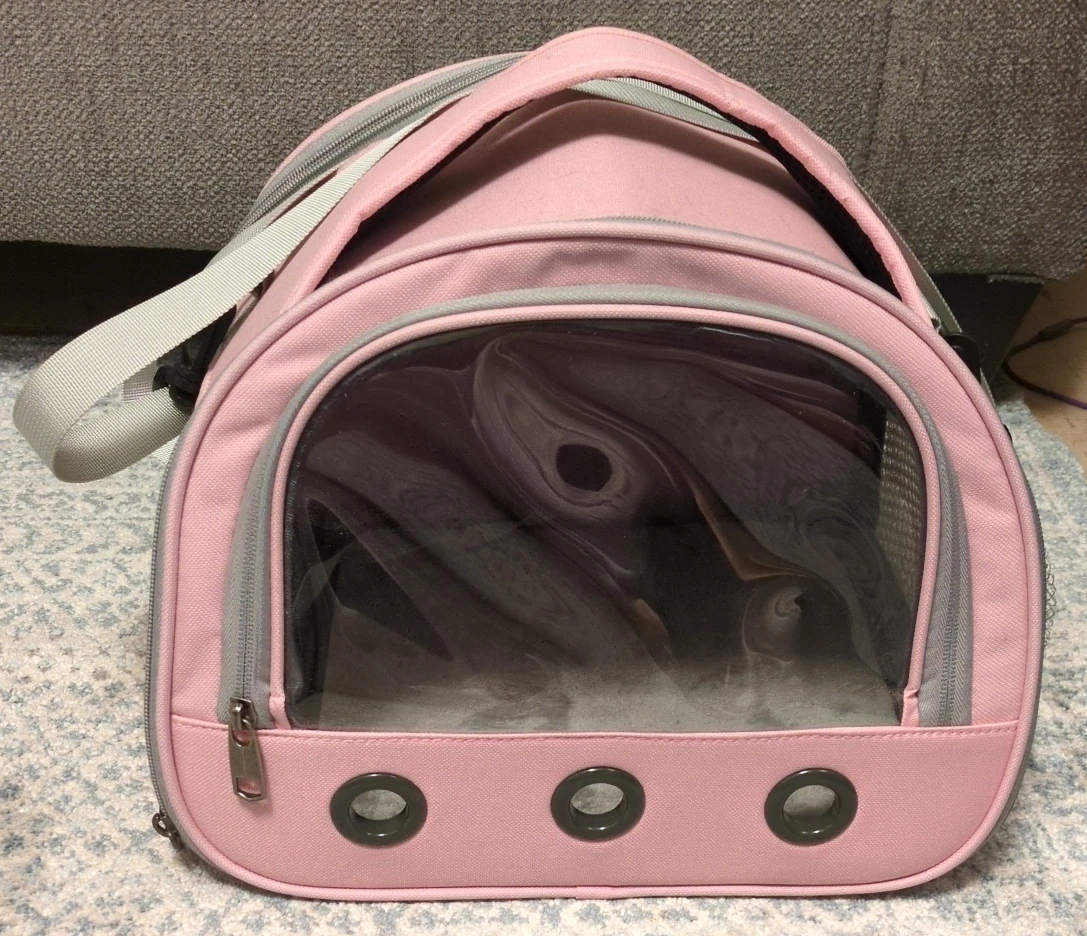 Pink Pet Carrier