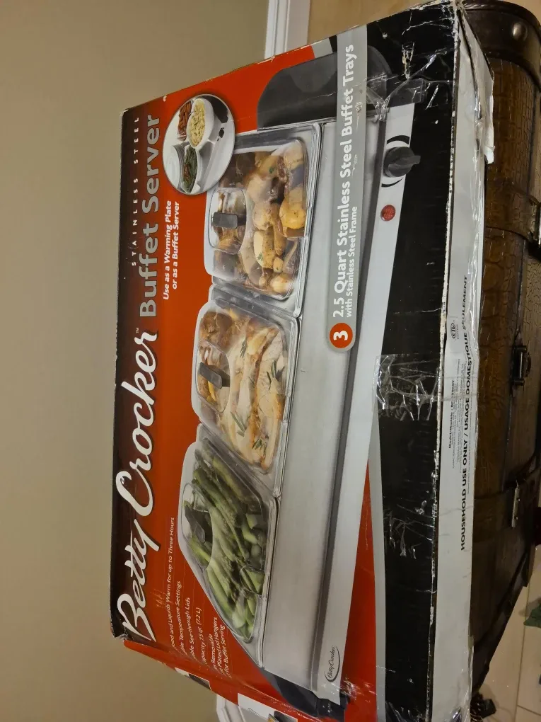 Betty Crocker Buffet Server - Stainless Steel