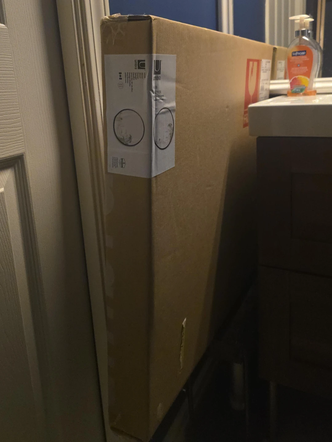 Umbra Hubba Arched Mirror - New in Box! thumbnail