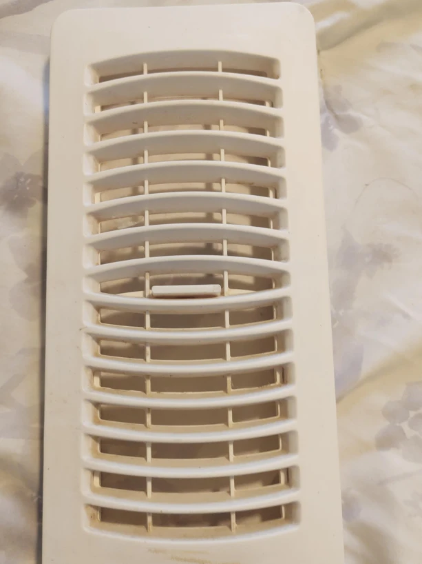 White Vent Cover - 10 inch