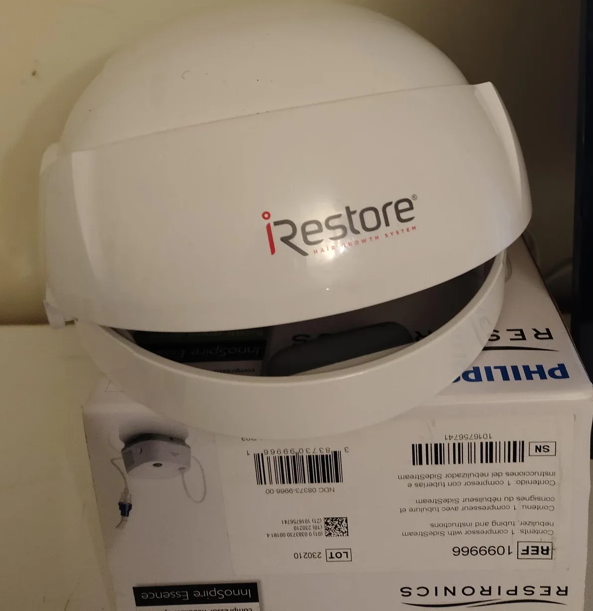 iRestore Hair Growth System Helmet
