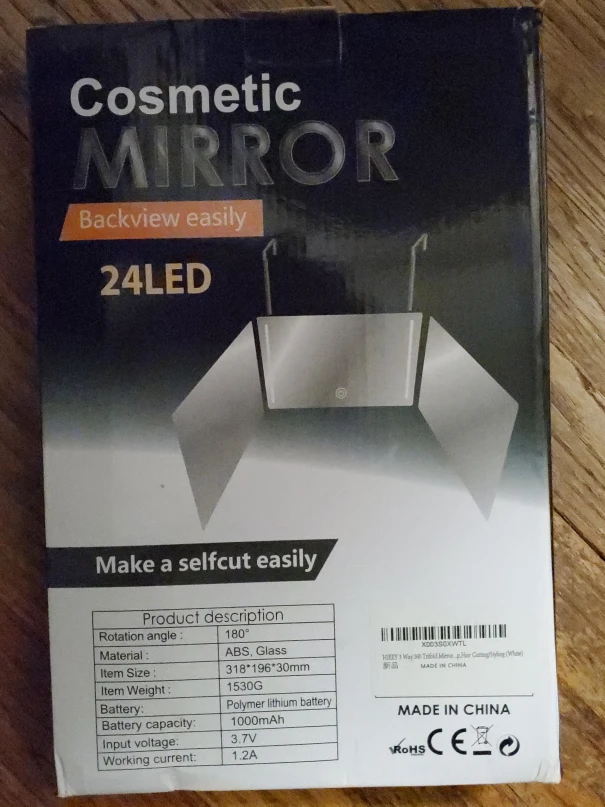 Cosmetic Mirror Backview Easily 24LED - photo 2