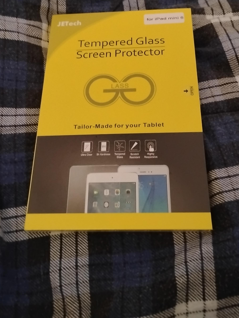 New JETech Tempered Glass Screen Protector for iPad Mini 6