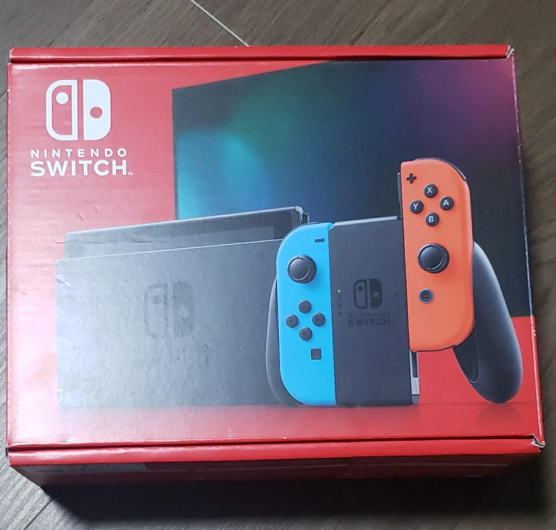 Nintendo Switch Console with 2 games