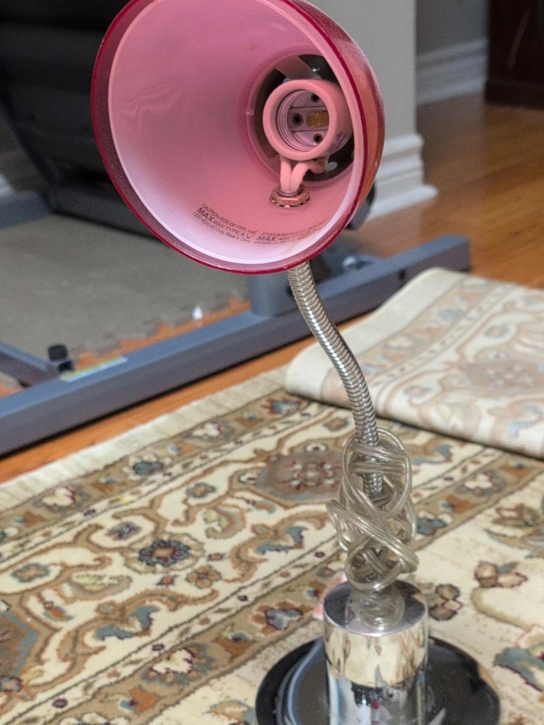 Red Desk Lamp thumbnail