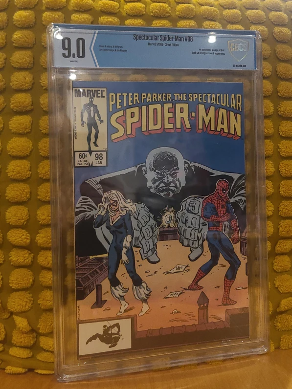 Spectacular Spider-Man #98 Graded CBCS 9.0 Comic Book
