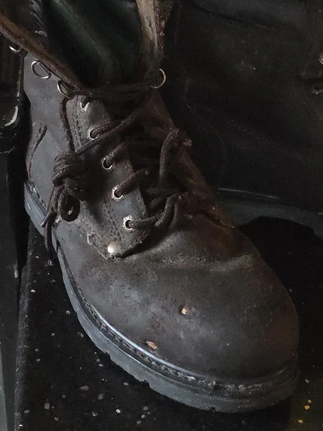 CSA Brown Leather Work Boots