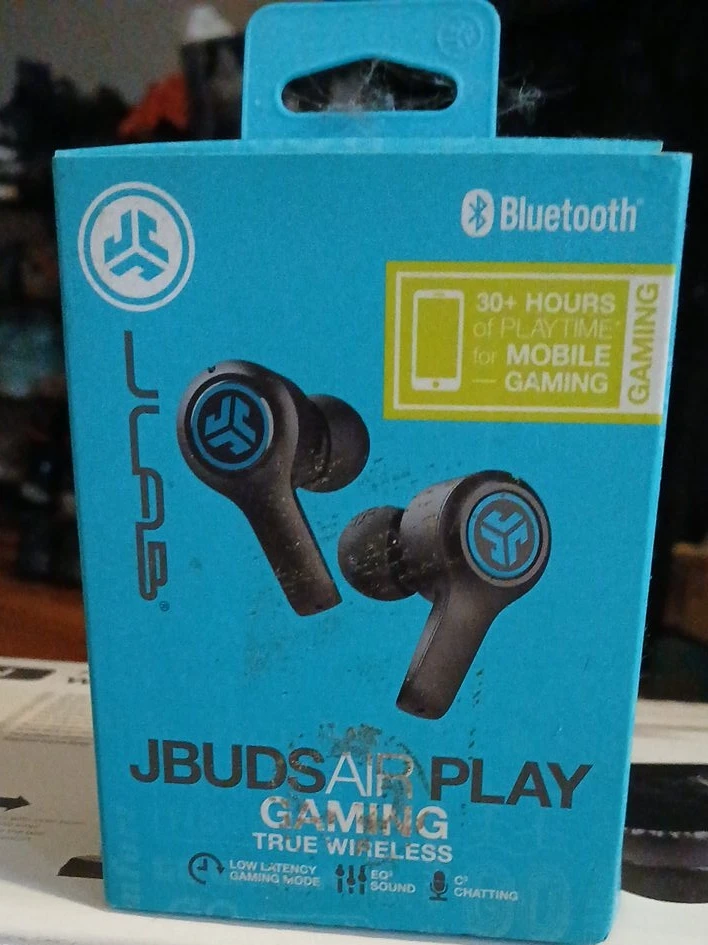 JLab JBudd Air Play Gaming True Wireless Earbuds