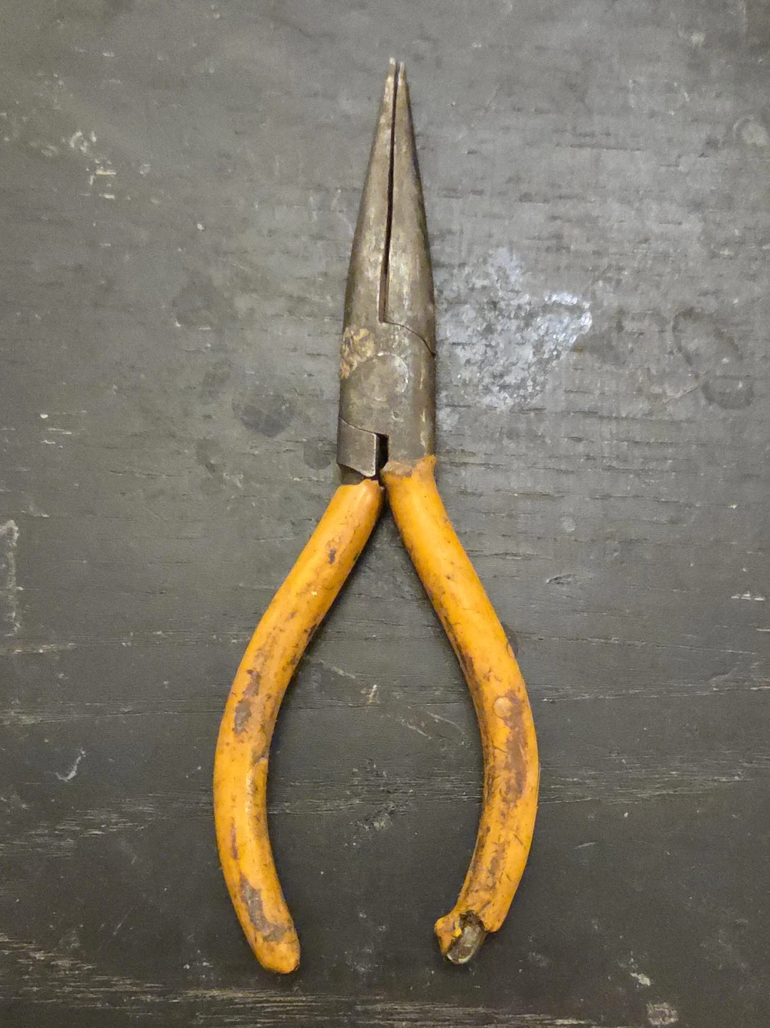 Used Yellow Handle Pliers