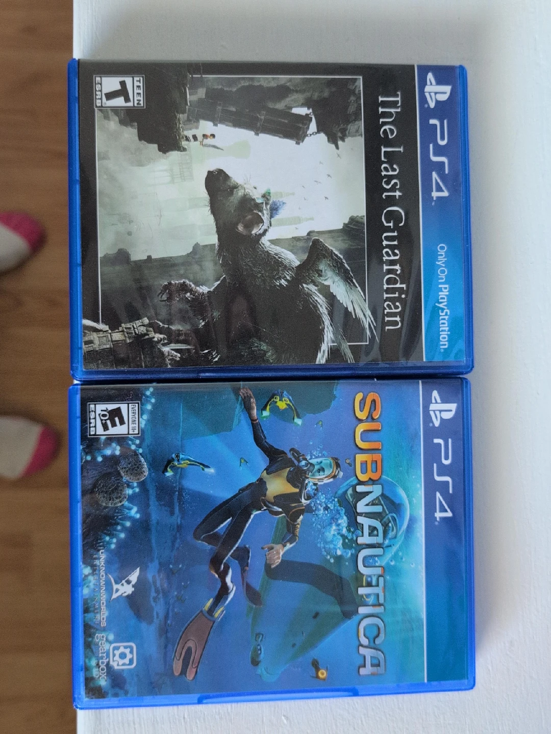 PS4 Games: The Last Guardian & Subnautica