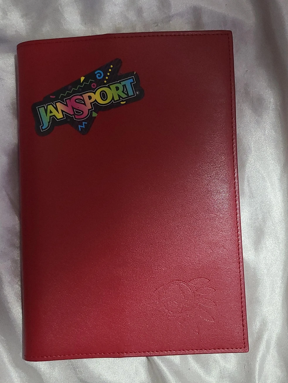 JanSport Red Notebook