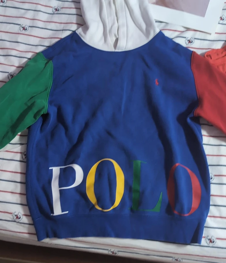 Polo Ralph Lauren Colour Block Hoodie. Price is negotiable