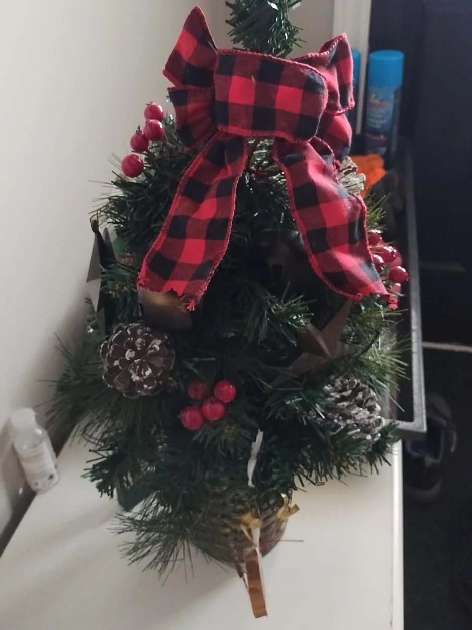 Mini Christmas Tree with Decorations