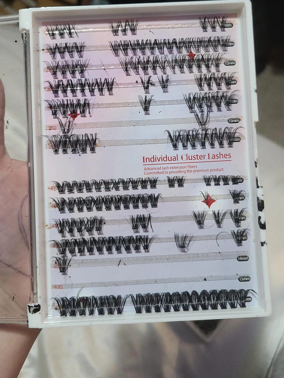 Individual Cluster Lashes