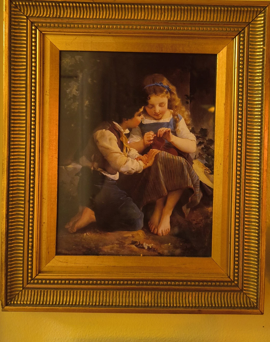 Framed Vintage Art Print