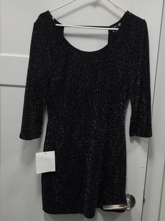 Sparkly Black Dress