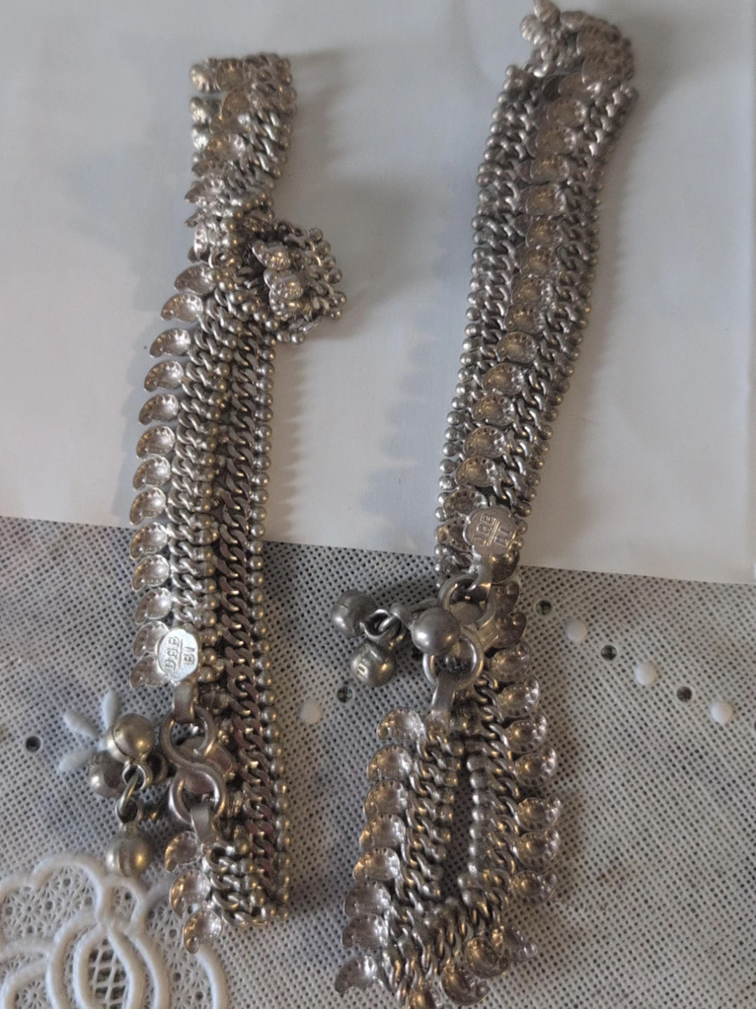 Silver Anklets thumbnail