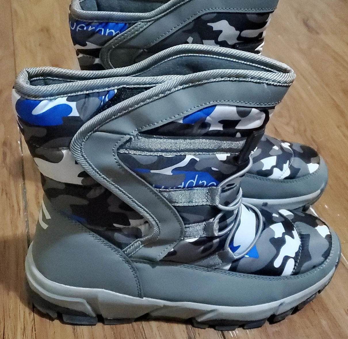 Camouflage Winter Boots
