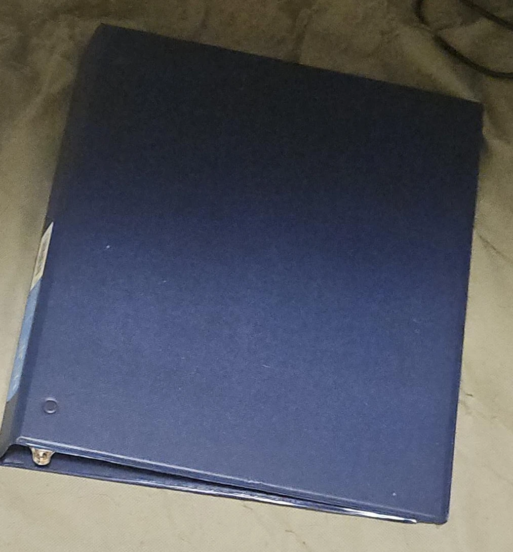 Blue Binder