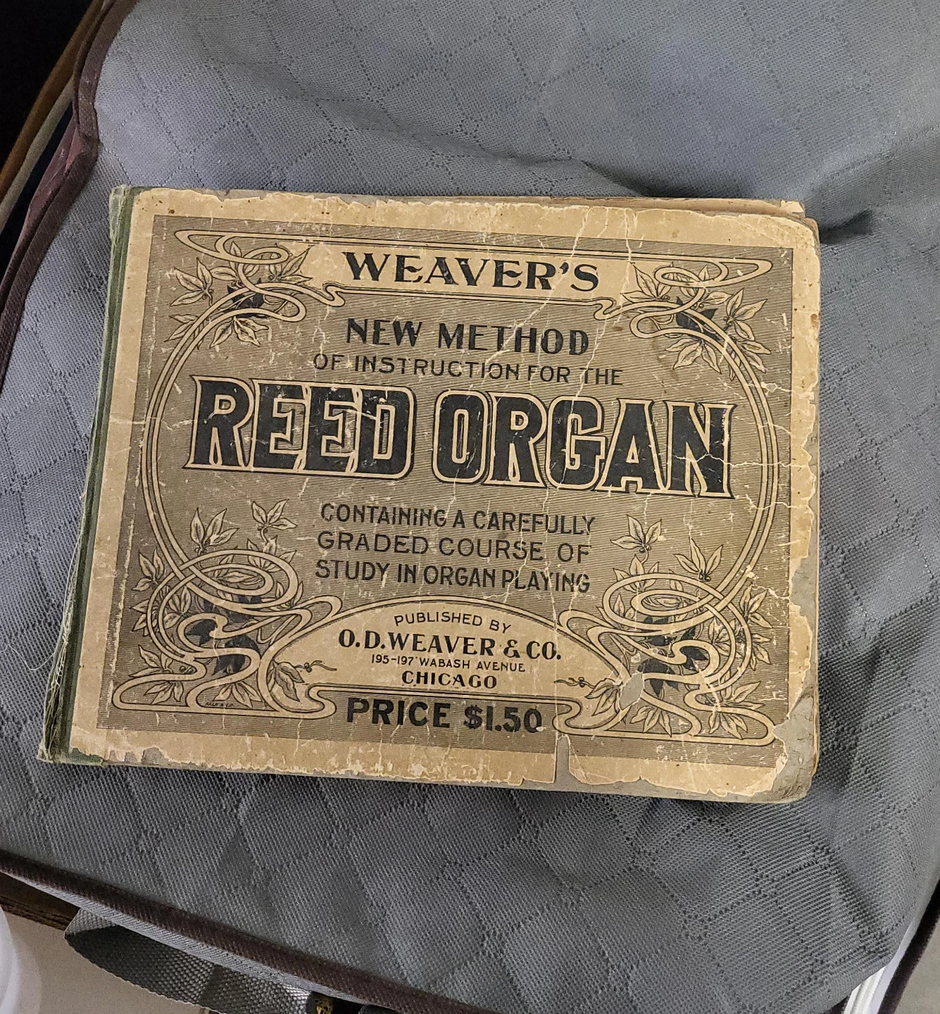 Weaver's Reed Organ Instruction Book